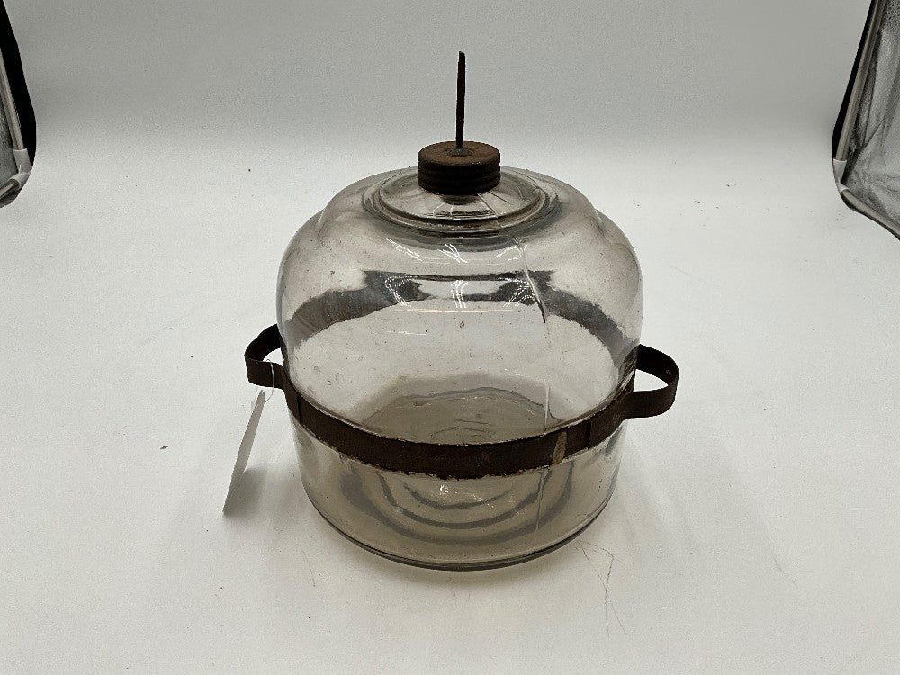 Vtg Glass Oil Dispenser