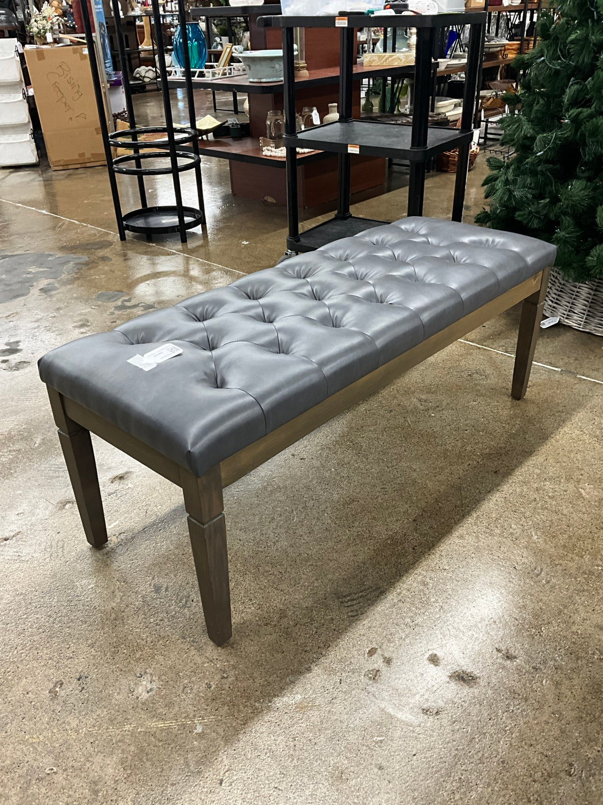 Grey Bench