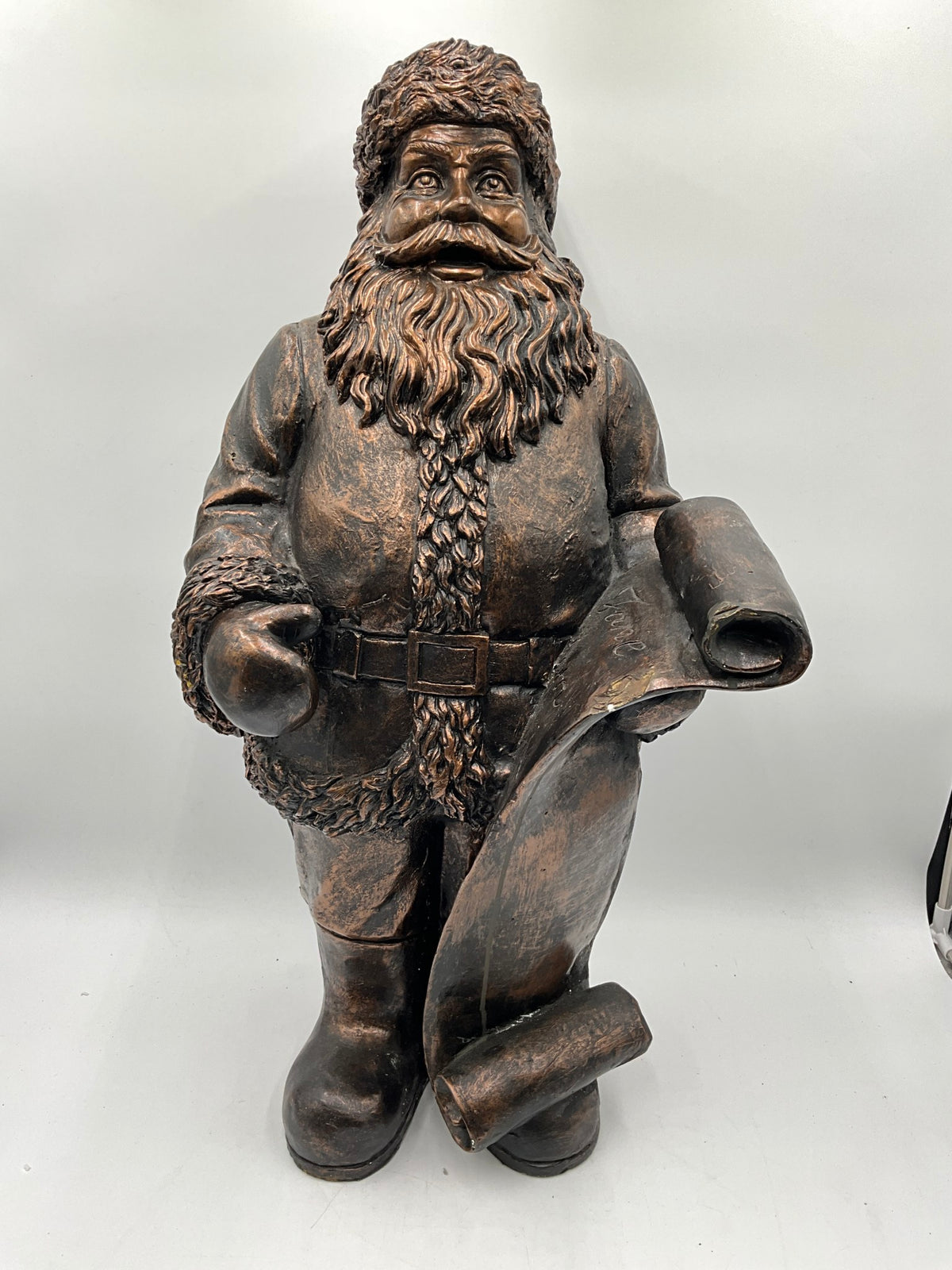 XL Bronze Santa
