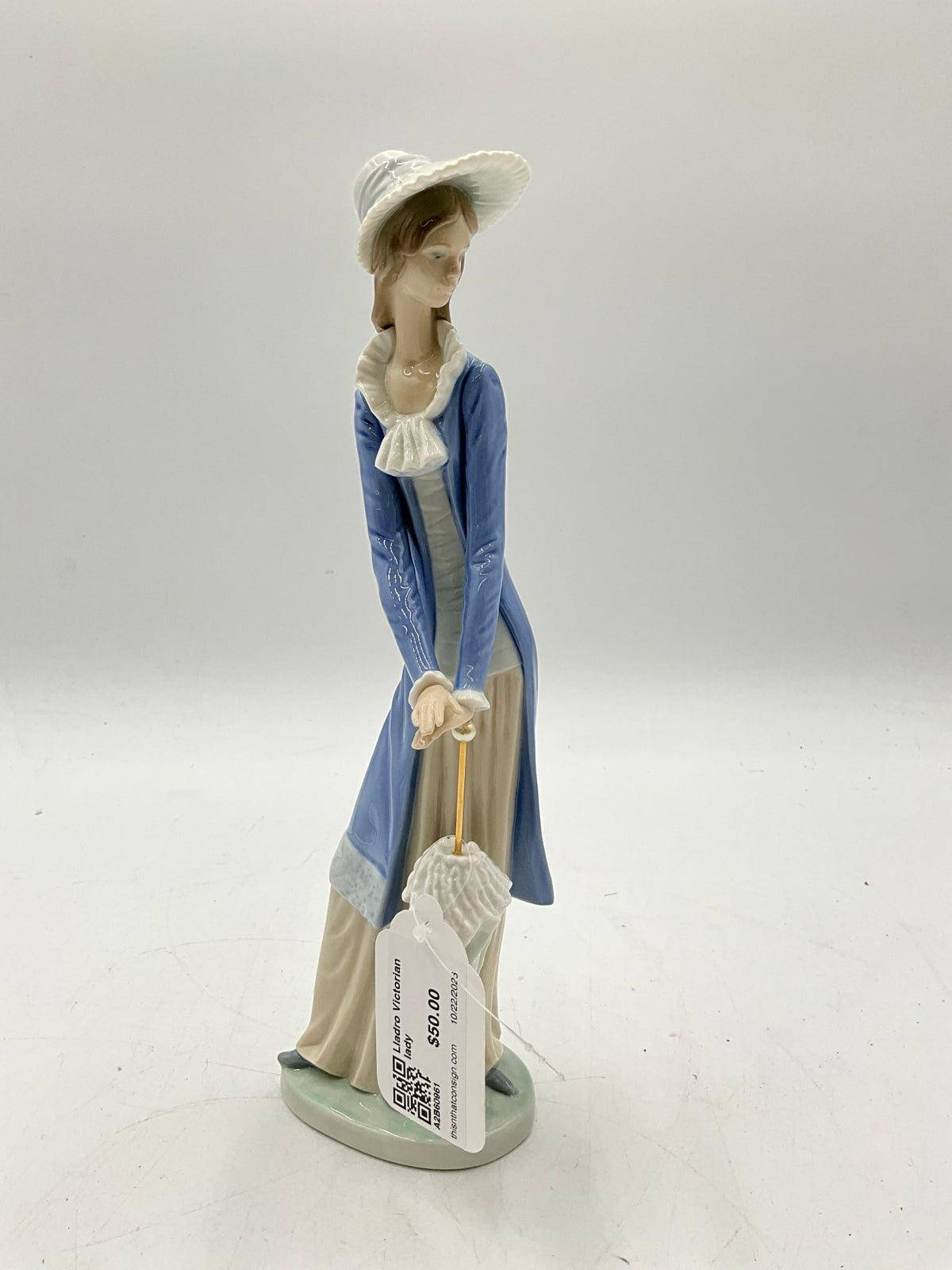 Lladro Victorian lady