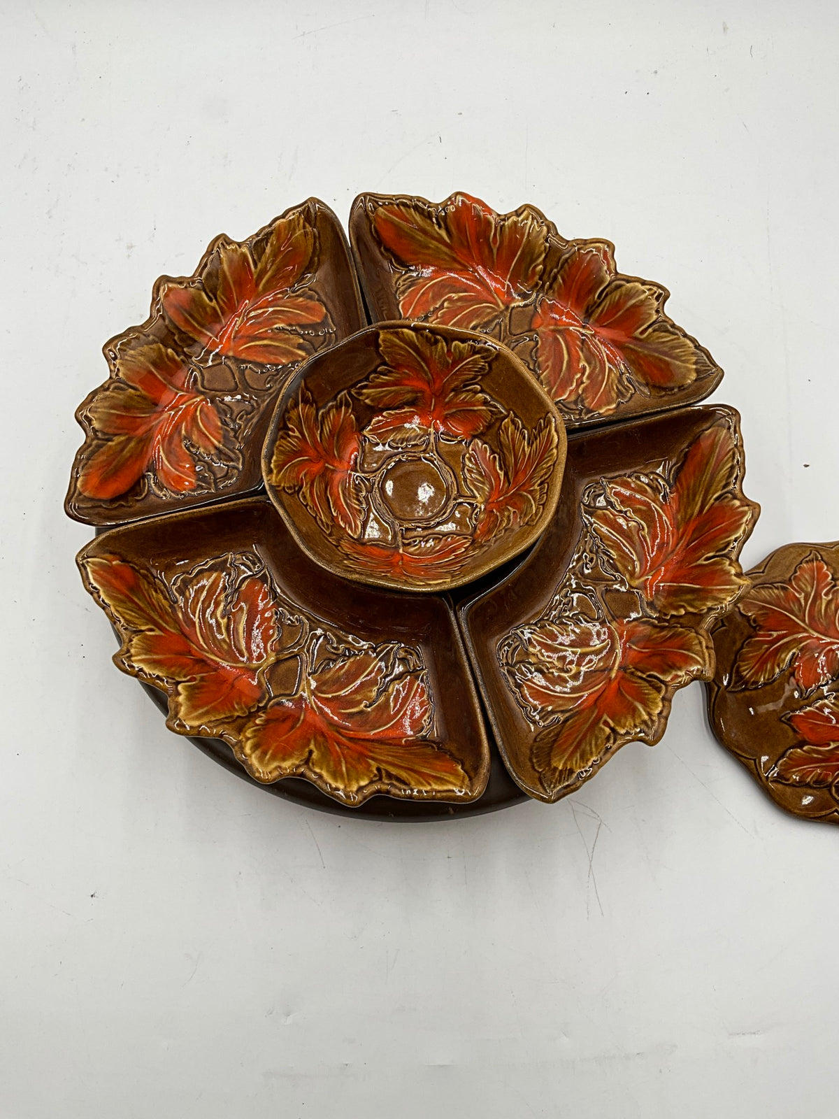MCM Lazy Susan Serving Dish Set