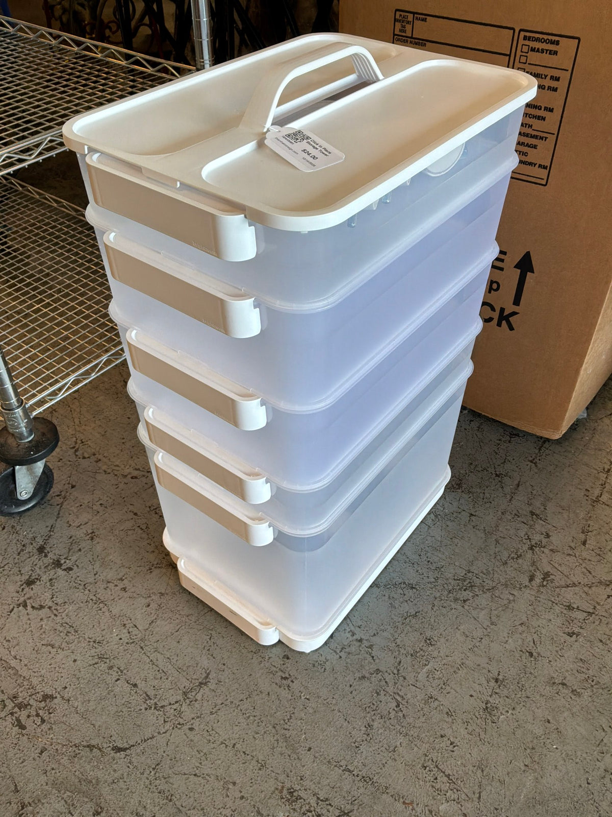Click in Place Storage Tower