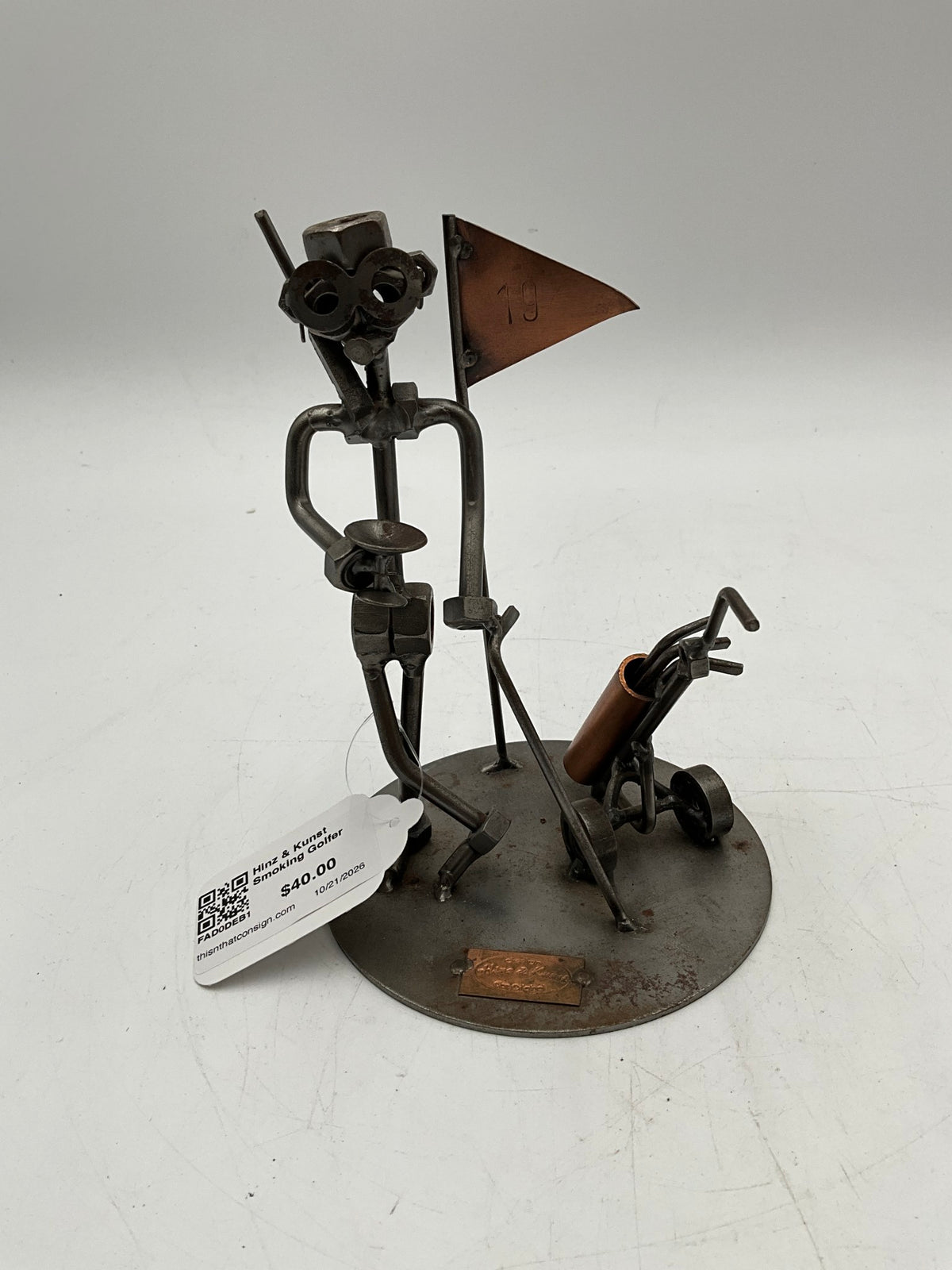 Hinz & Kunst Smoking Golfer
