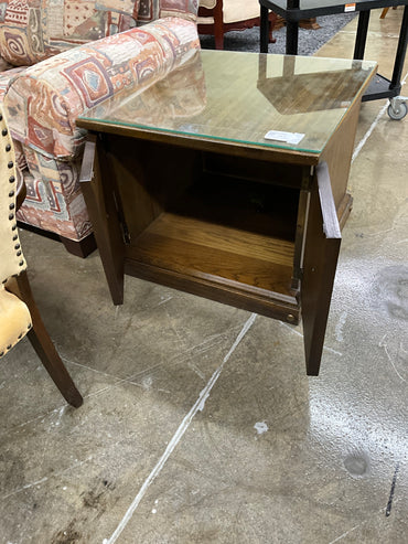 Dark Wood Accent Table