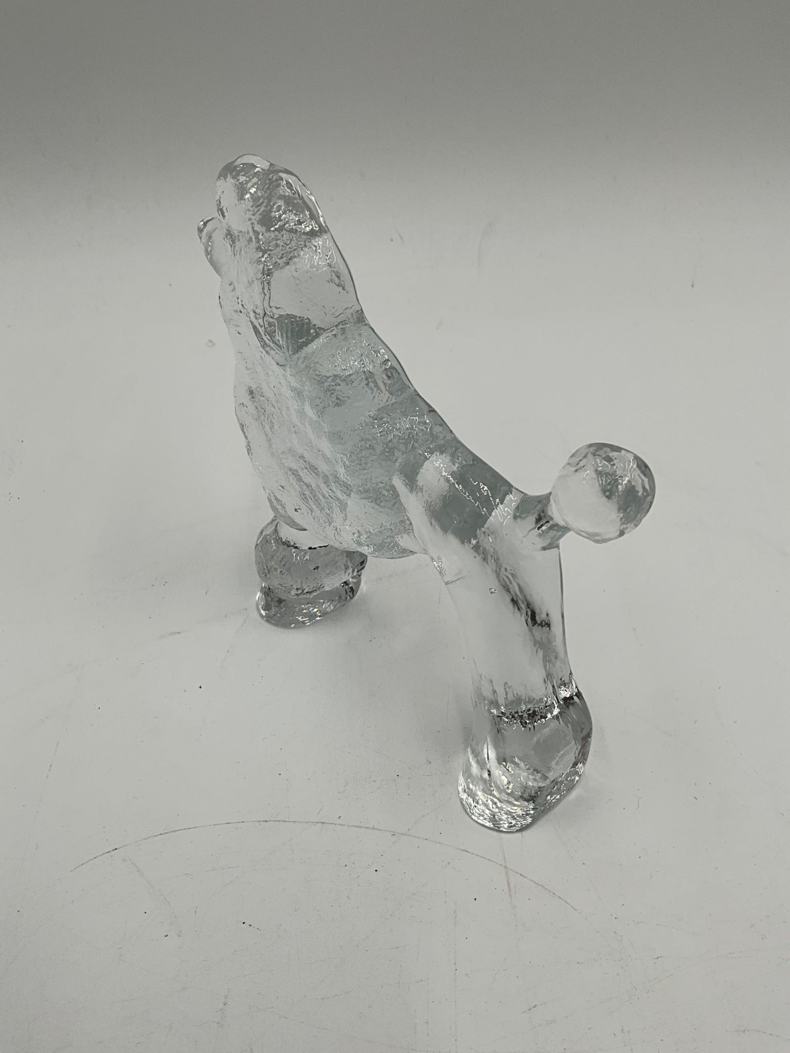 Kosta Boda Glass Poodle