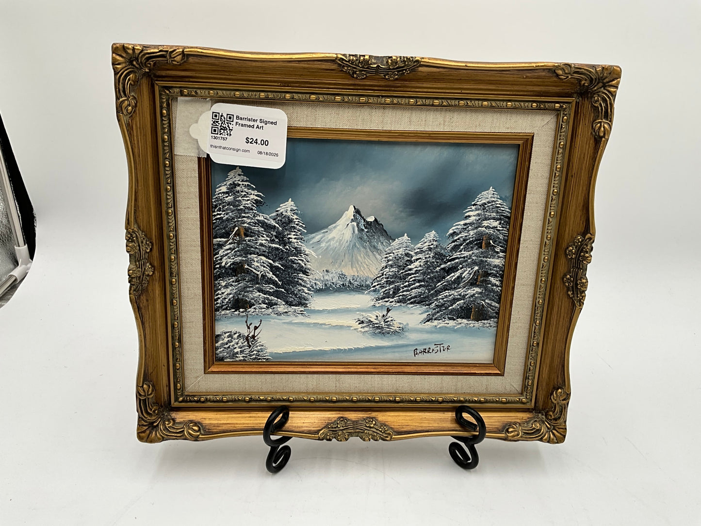 Barrister Signed Framed Art