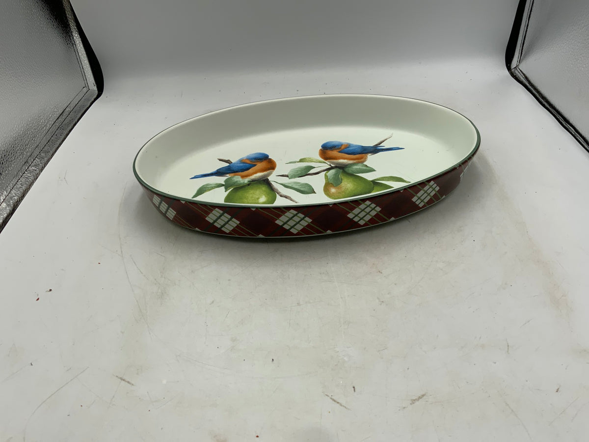 Lenox Winter Greetings Oval Platter