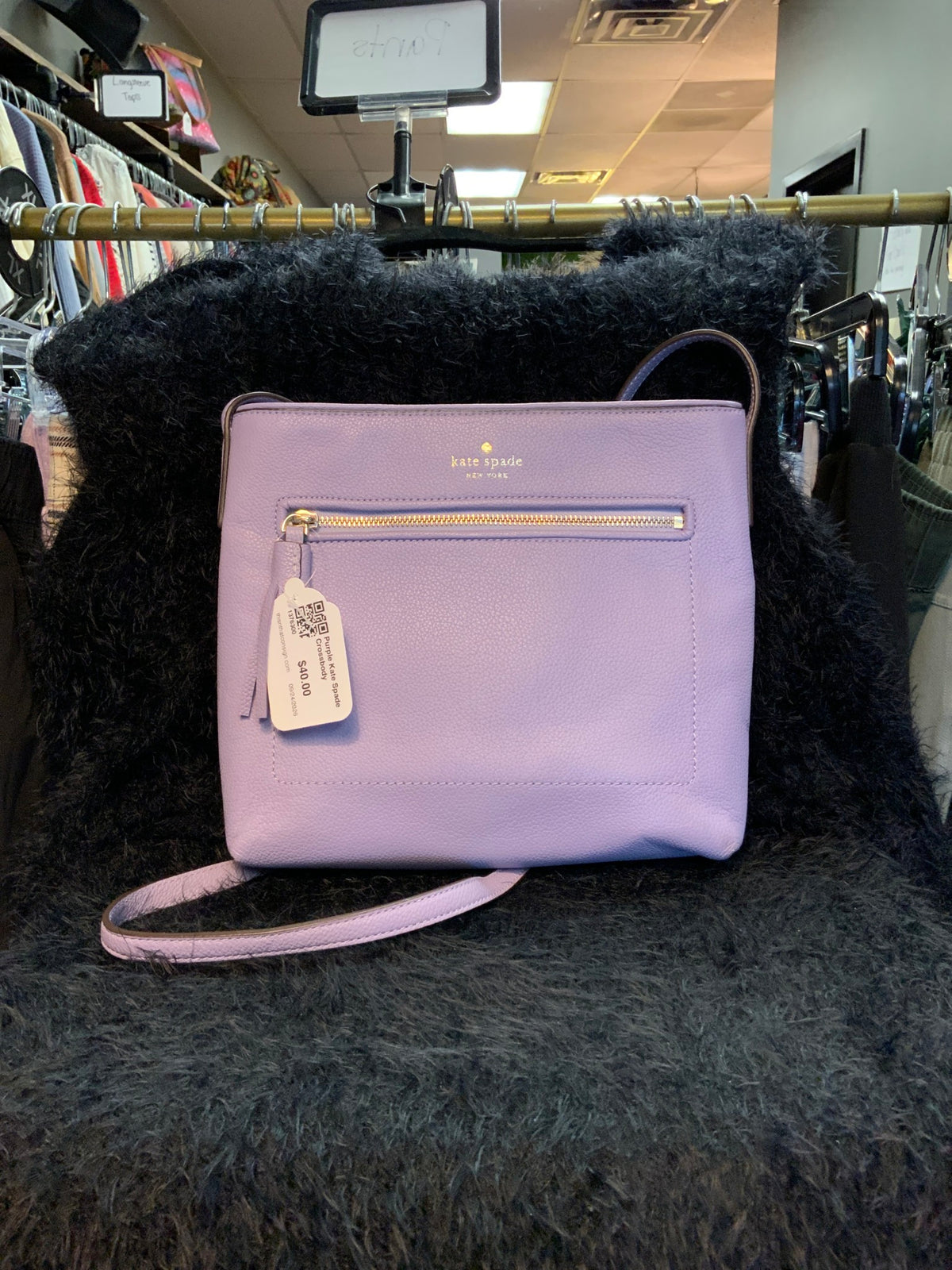 Purple Kate Spade Crossbody