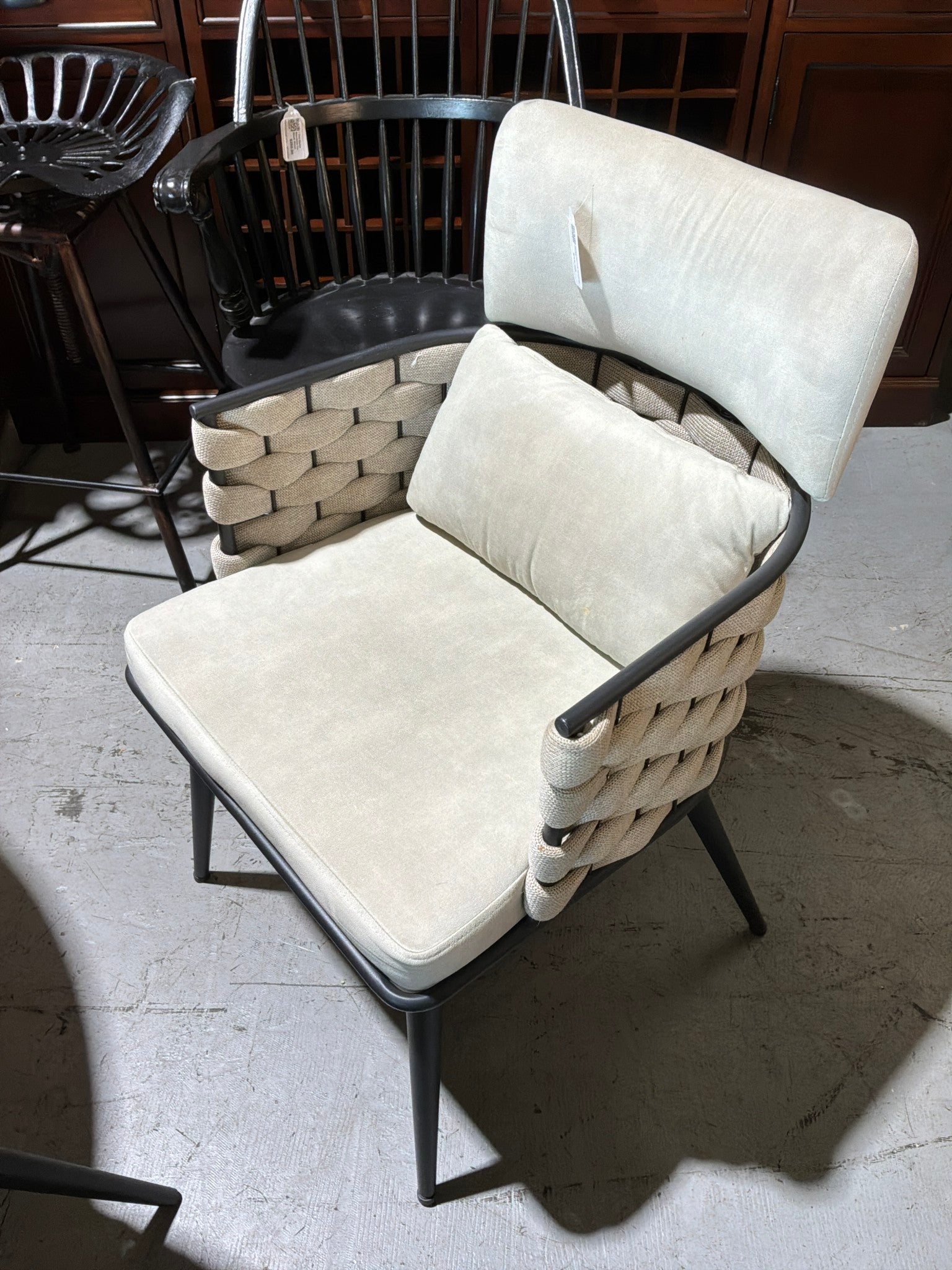 Grey/Black Dining Chair