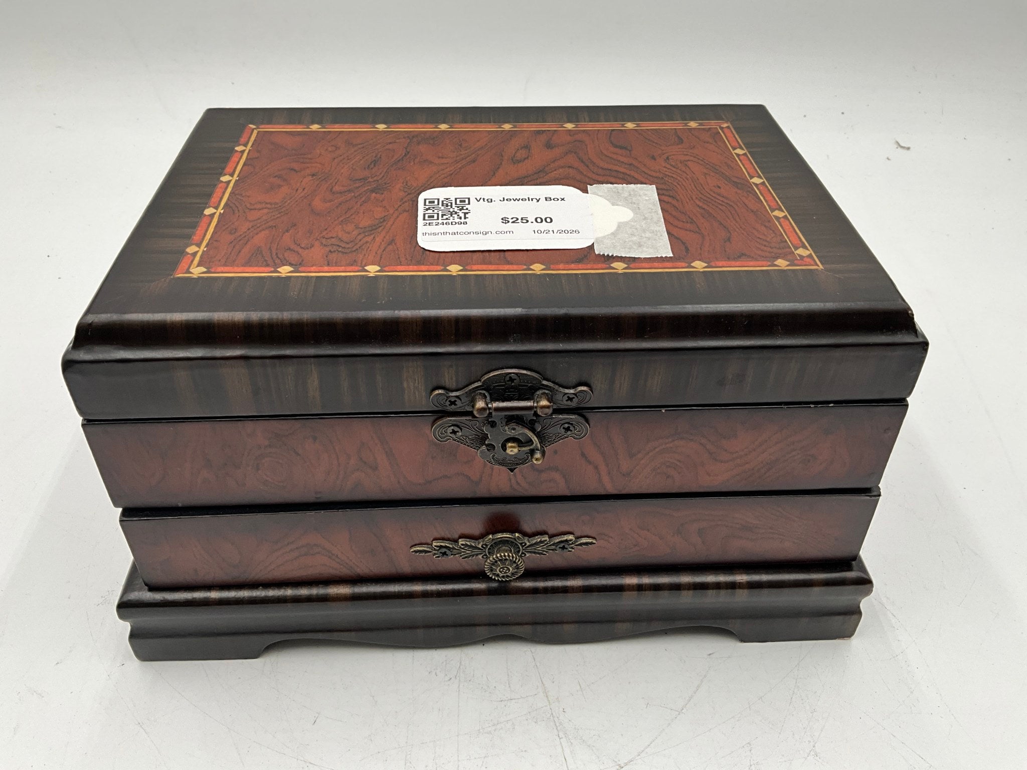 Vtg. Jewelry Box