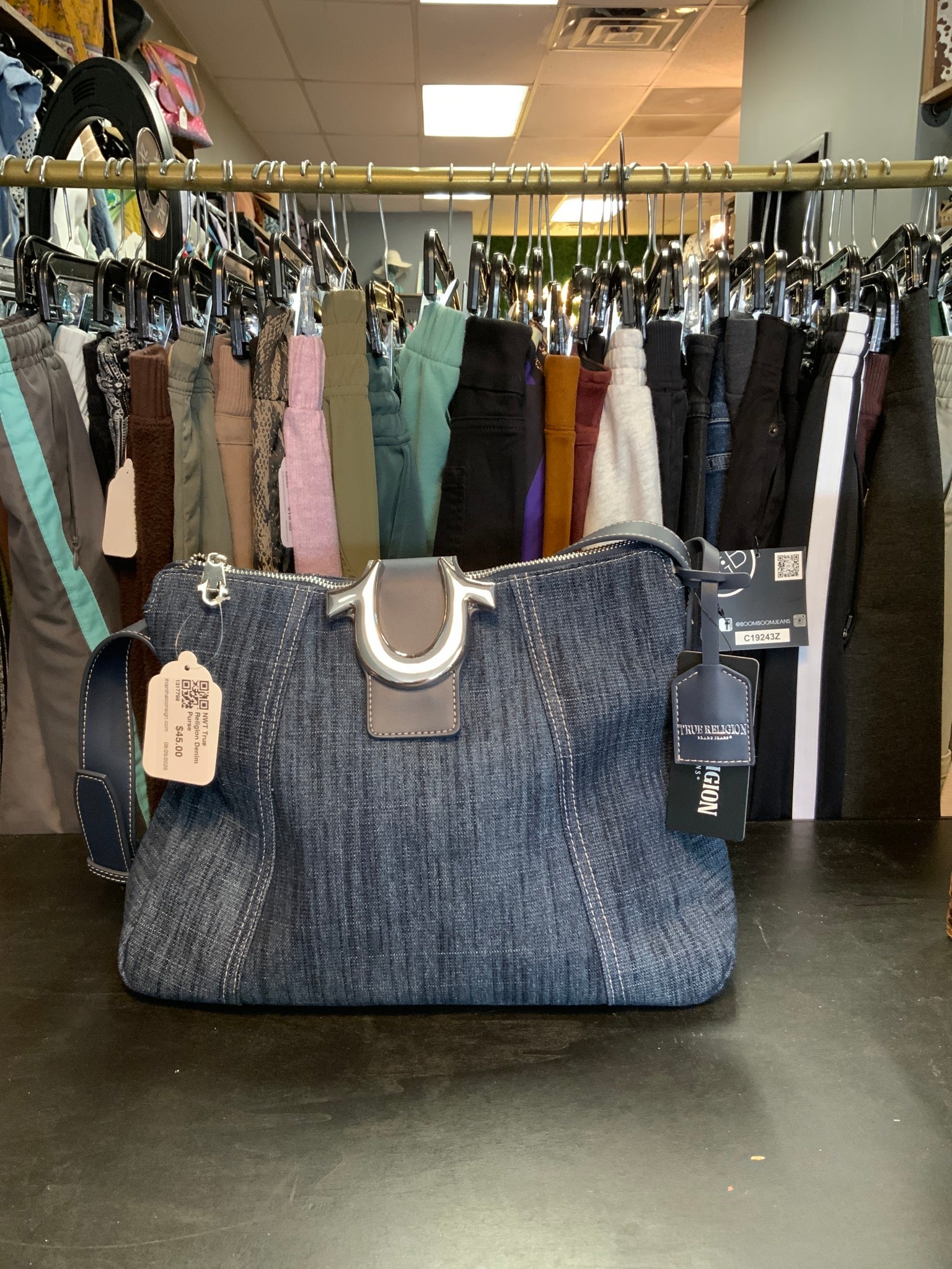NWT True Religion Denim Purse