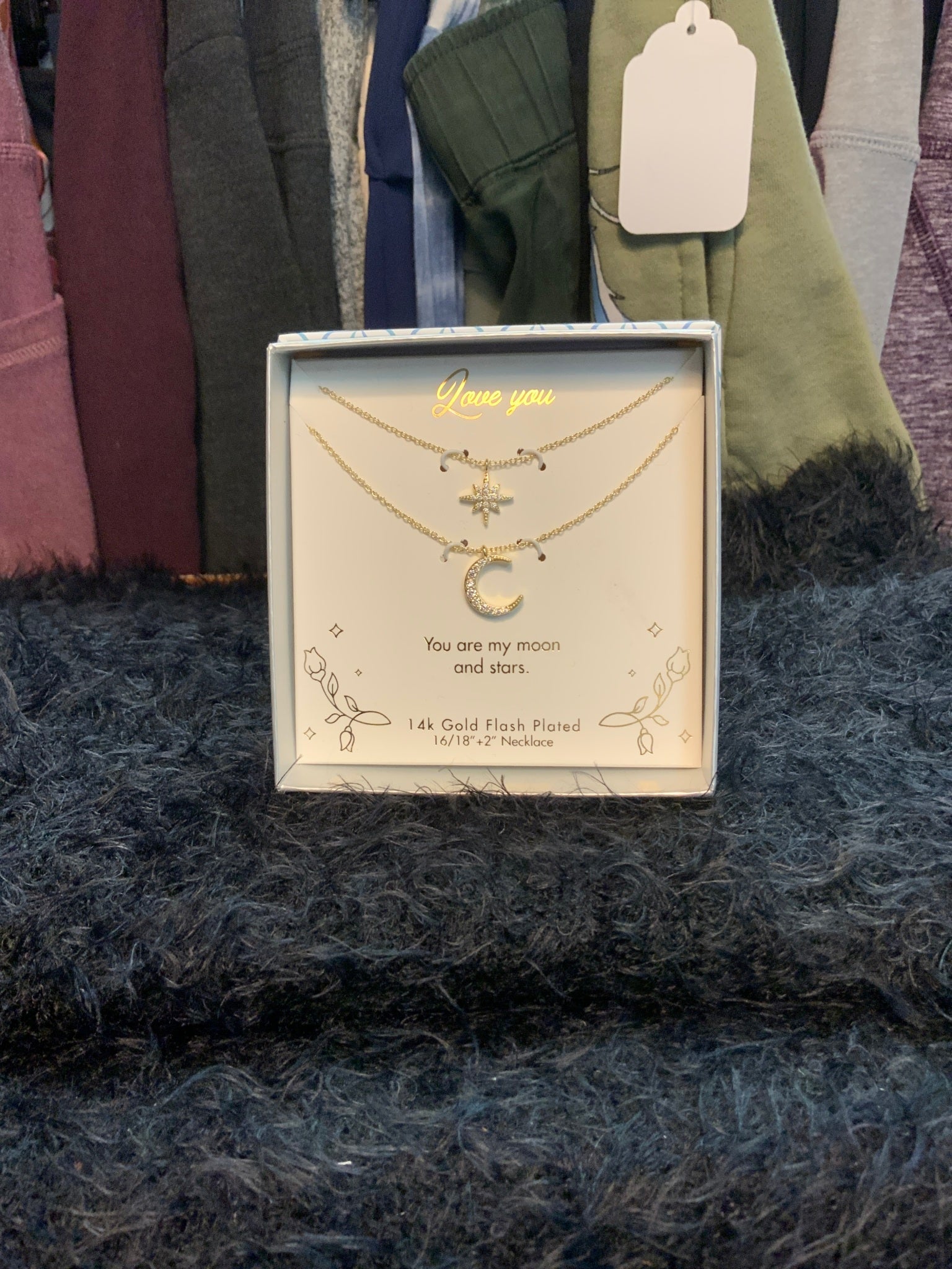 NEW Love You 2 pc Necklace set