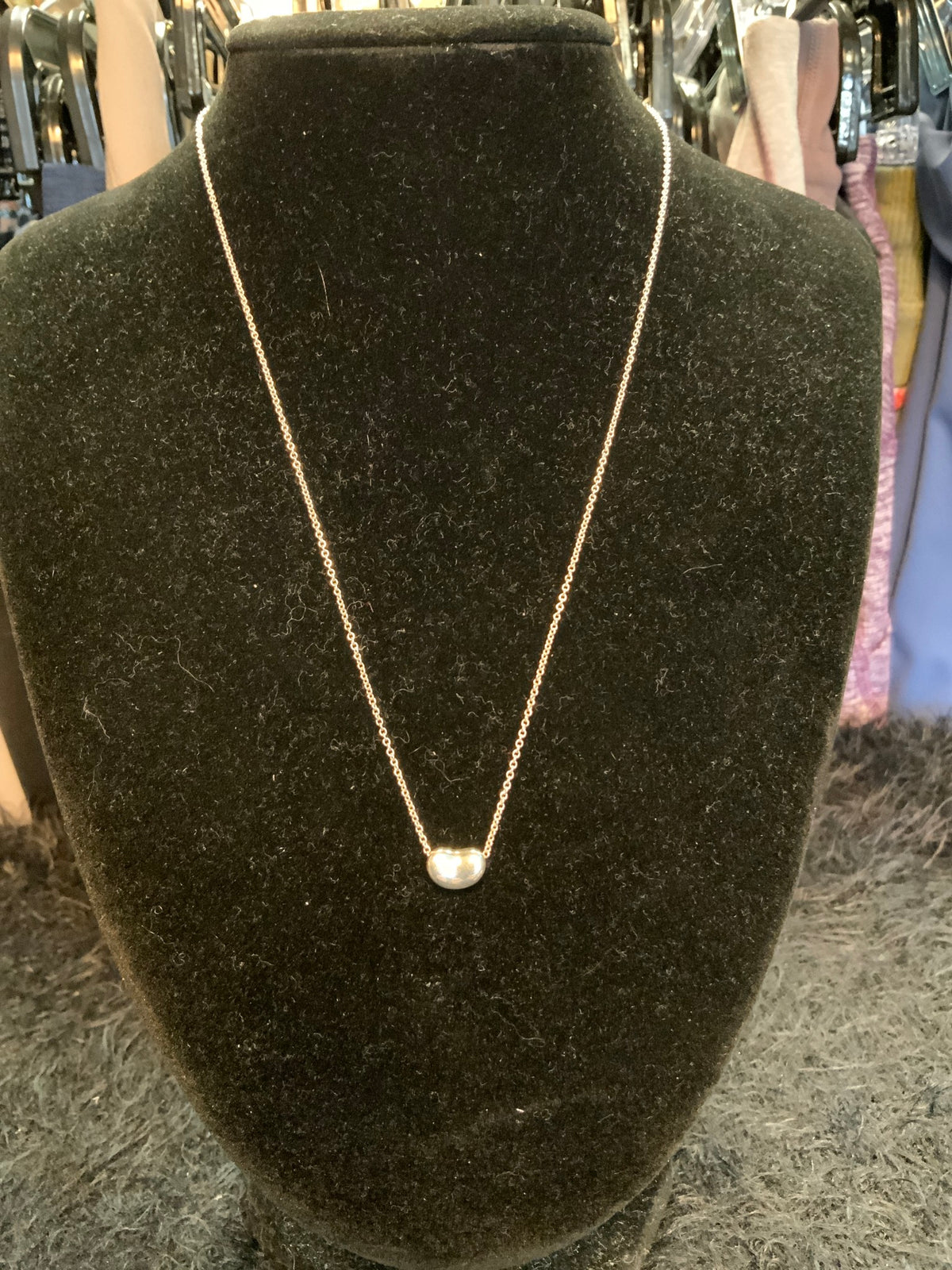 Tiffany & Co Elsa Peretti Bean Necklace