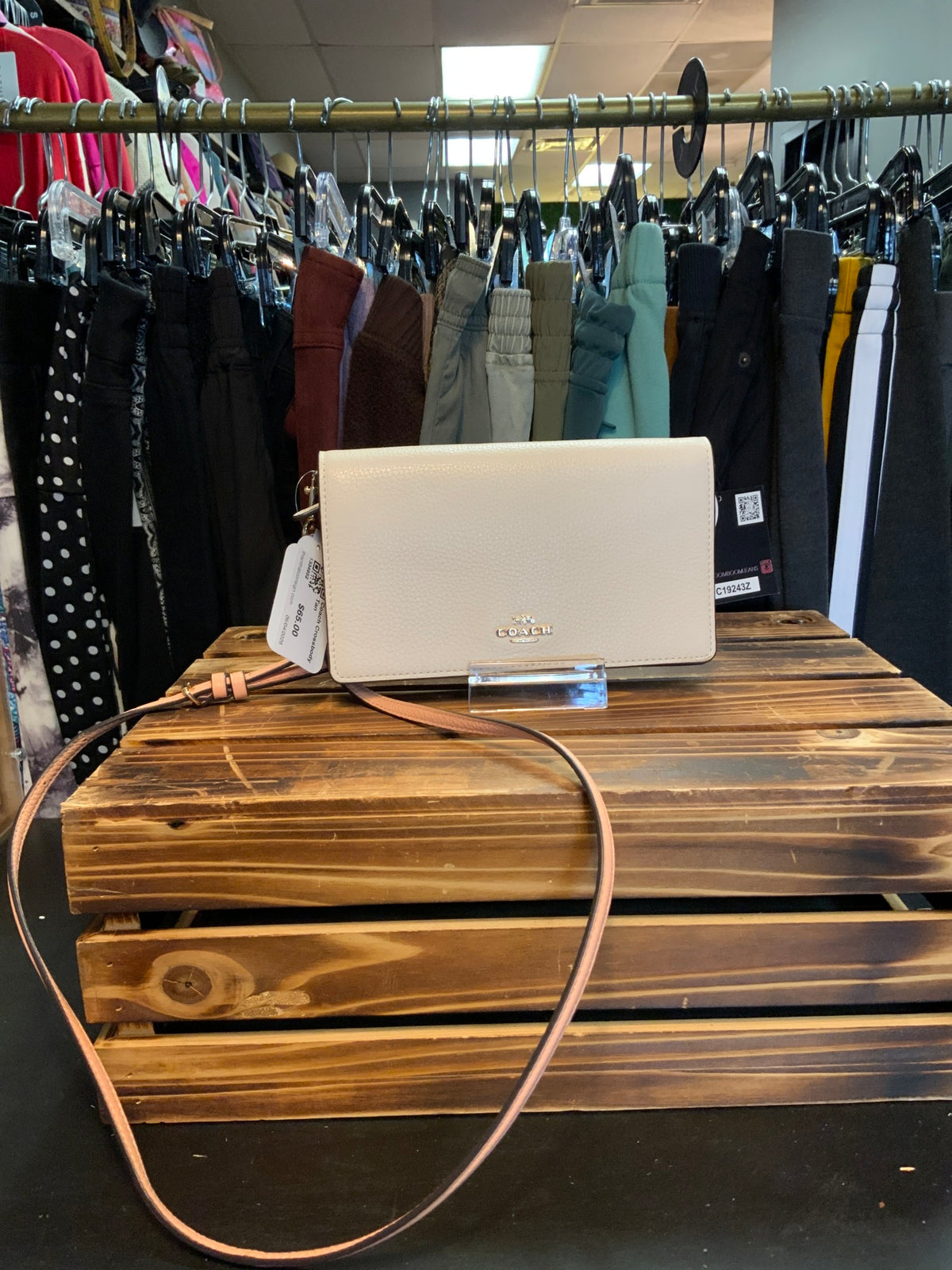 Coach Crossbody Tan