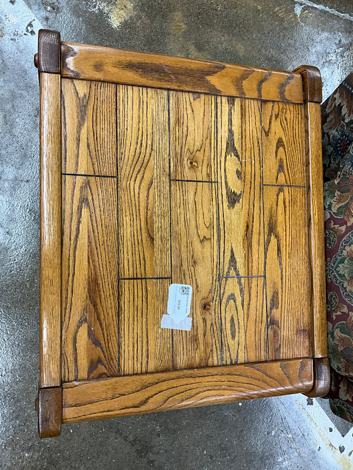Wood Side Table