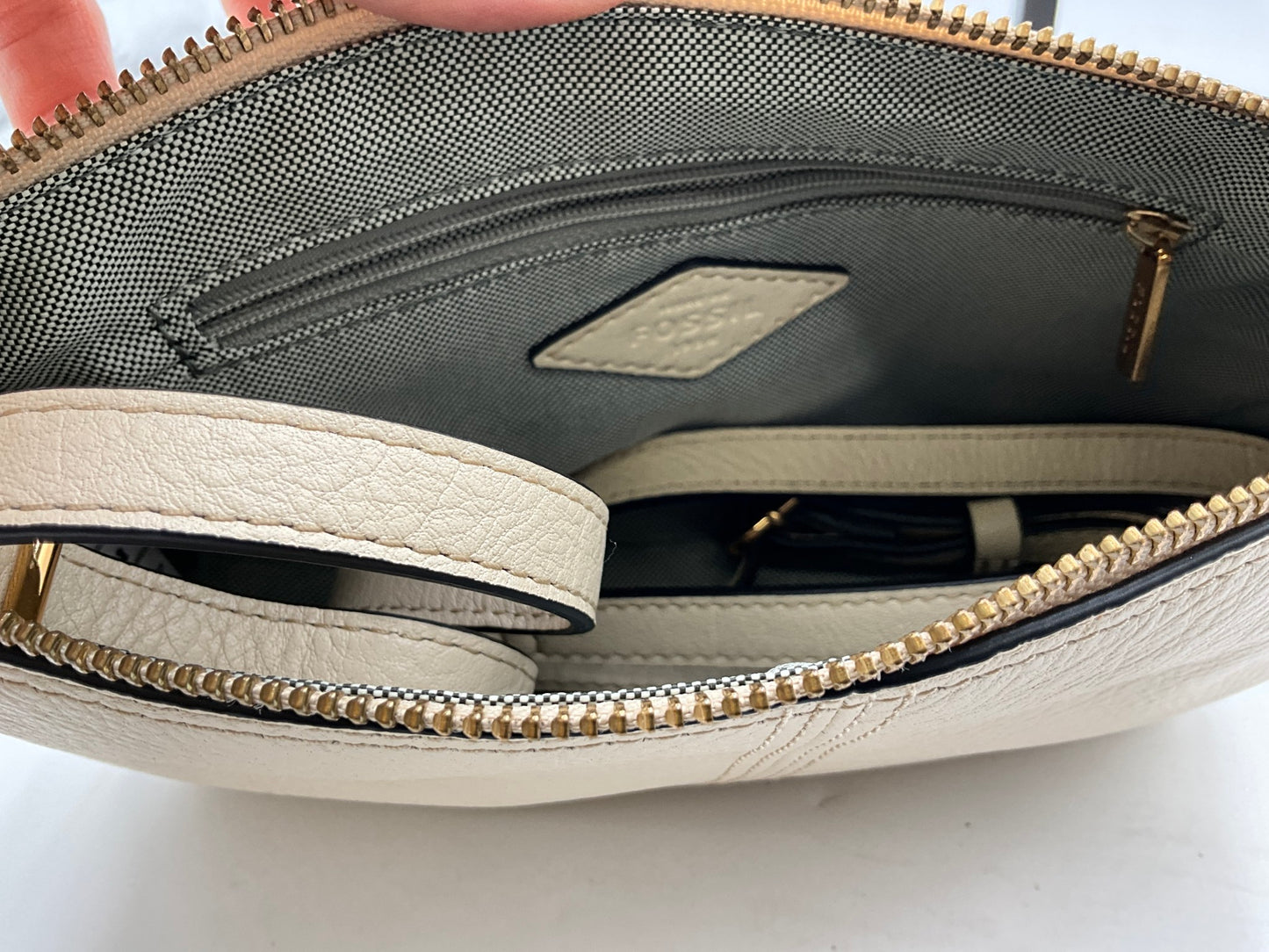 NWT Fossil Bone Handbag