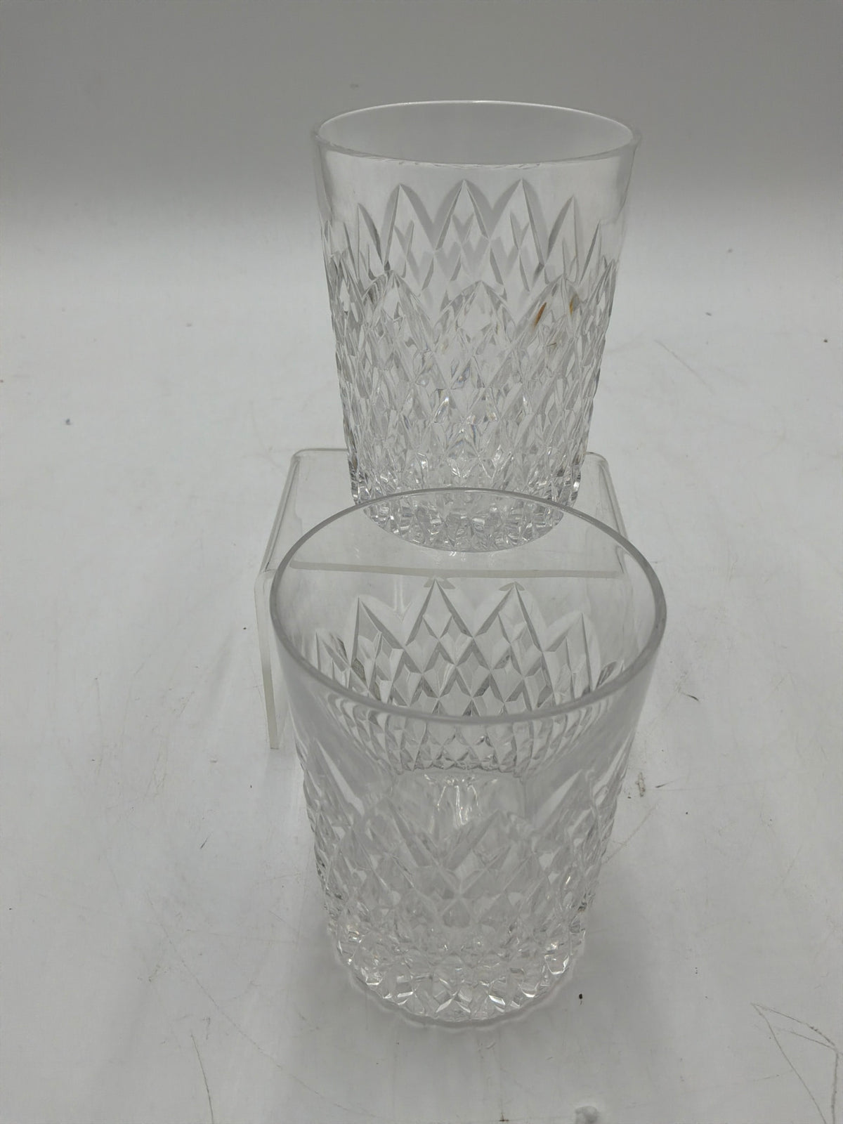 Tyrone Crystal Whiskey Glasses 2Pc Set