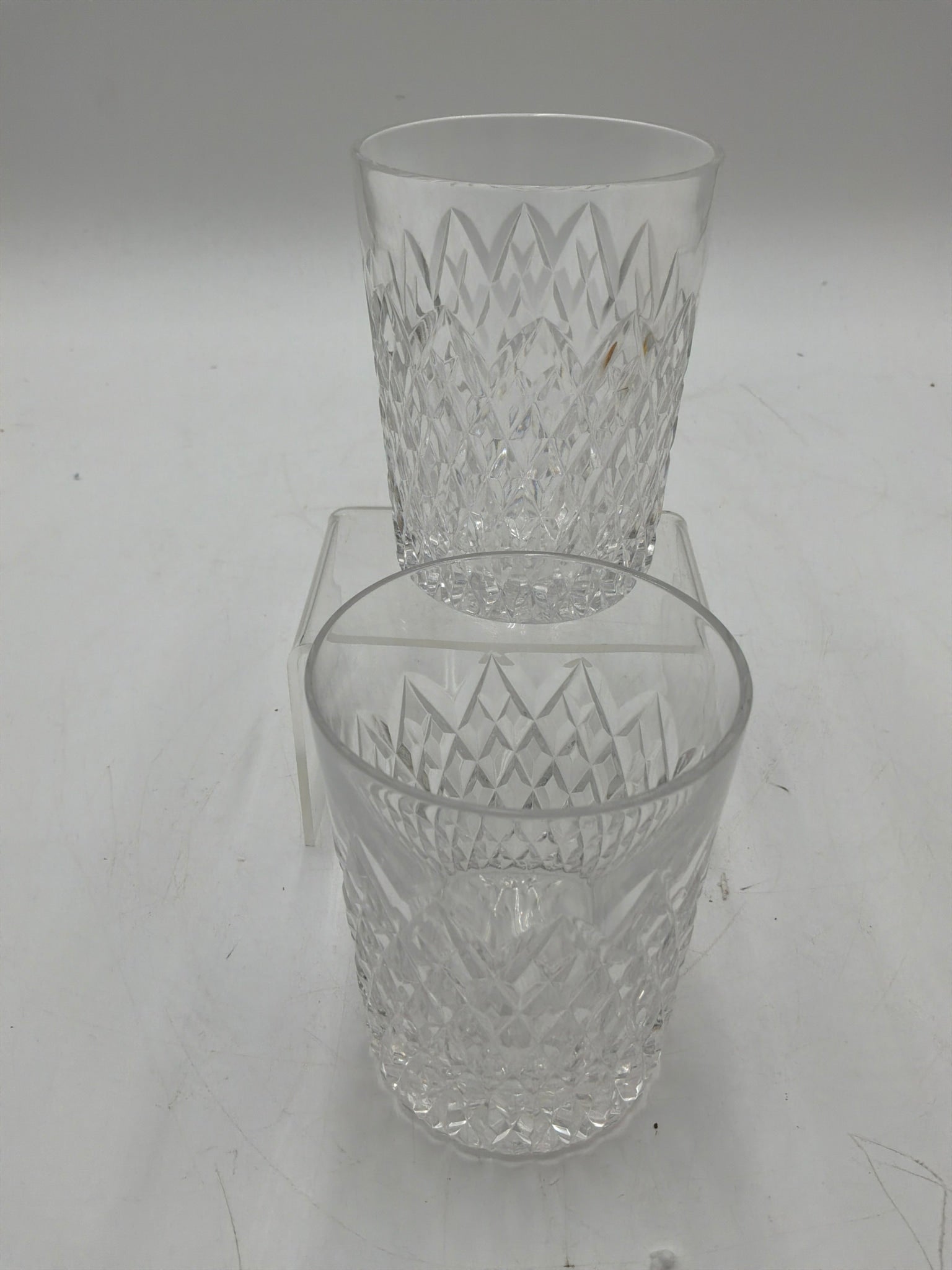 Tyrone Crystal Whiskey Glasses 2Pc Set