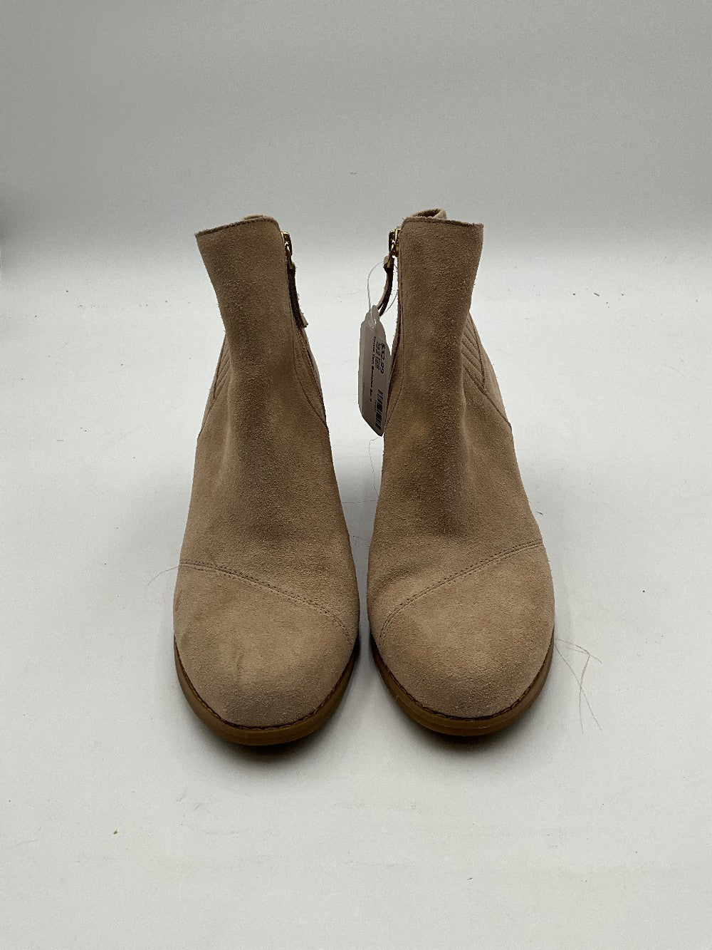 Toms Tan Booties Sz. 9