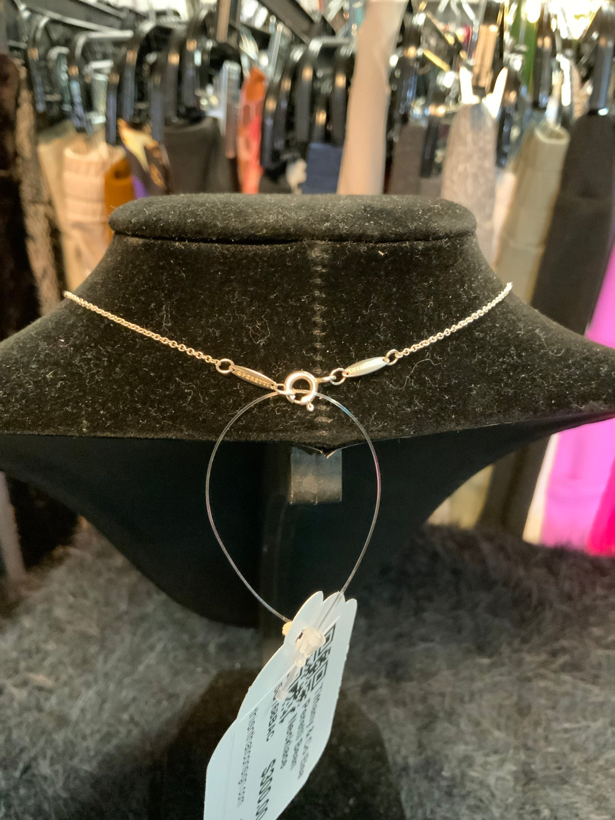 Tiffany & Co Elsa Peretti Bean Necklace