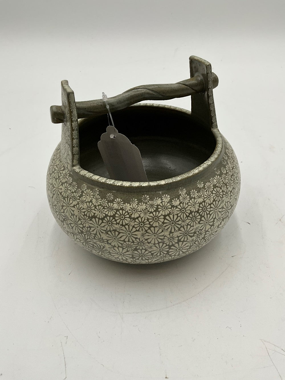 Green Pottery Bowl