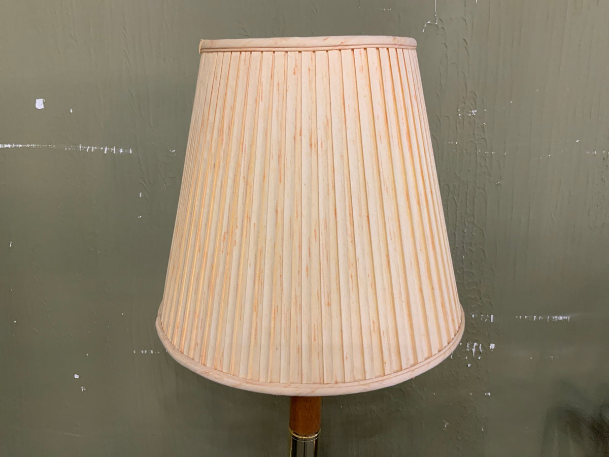 Wood Table Floor Lamp