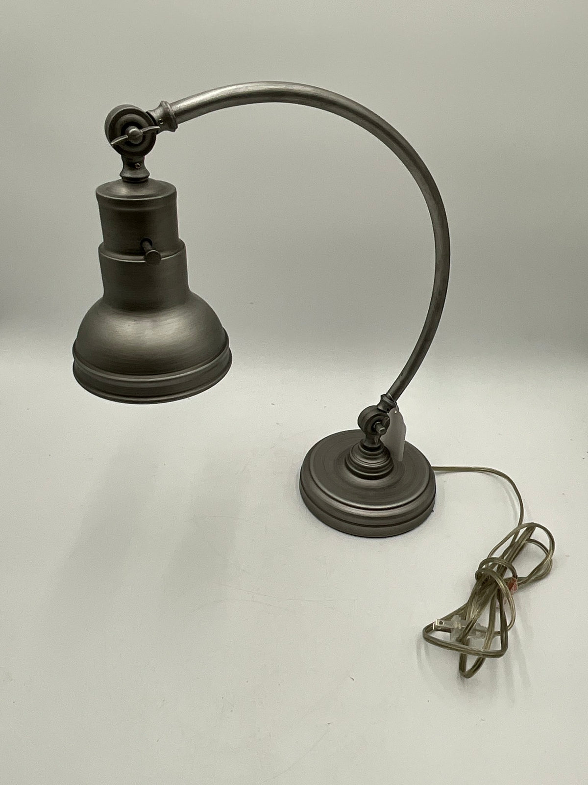 Silver Desk Lamp