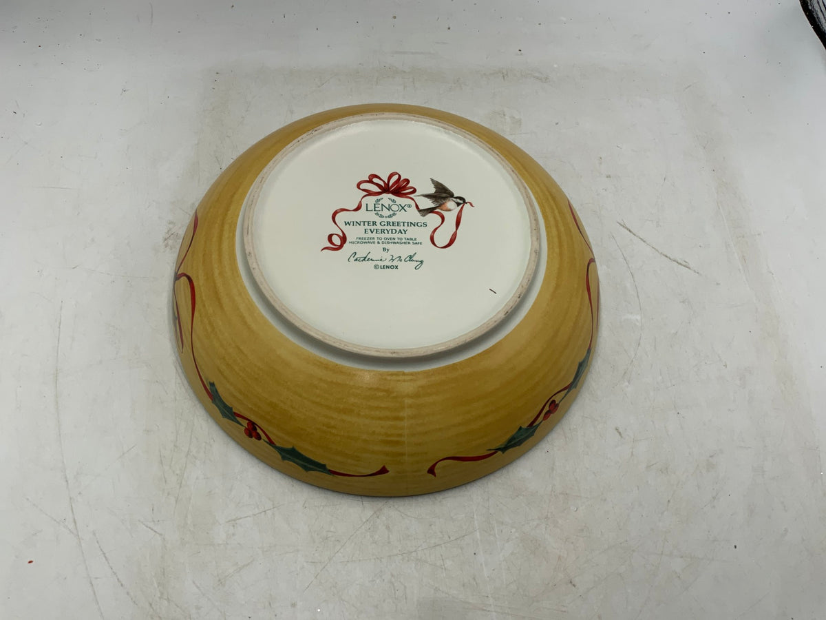 Lenox Winter Greetings Serving Bowl