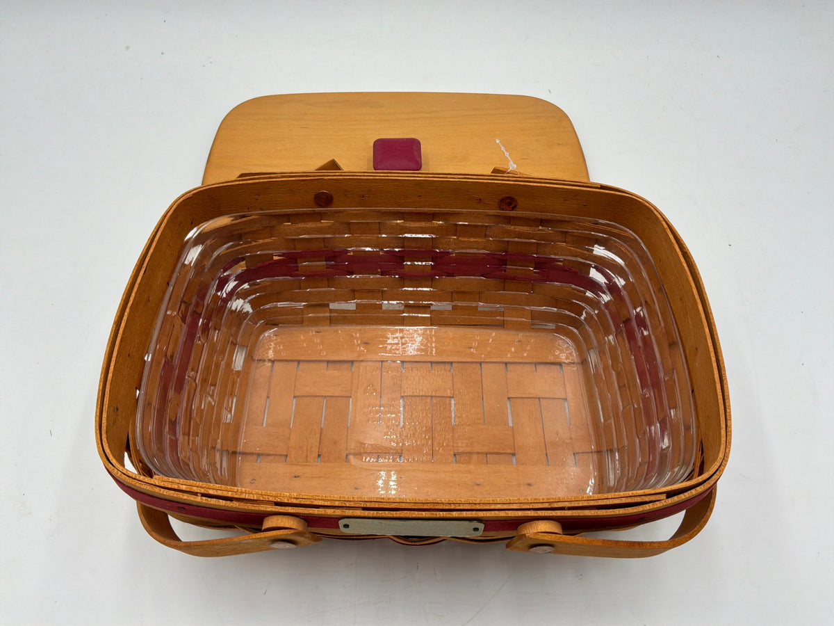 Longaberger 1996 Basket w/Lid