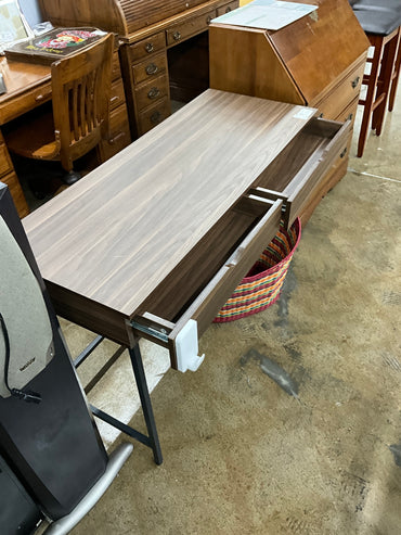 Wood & Metal Desk