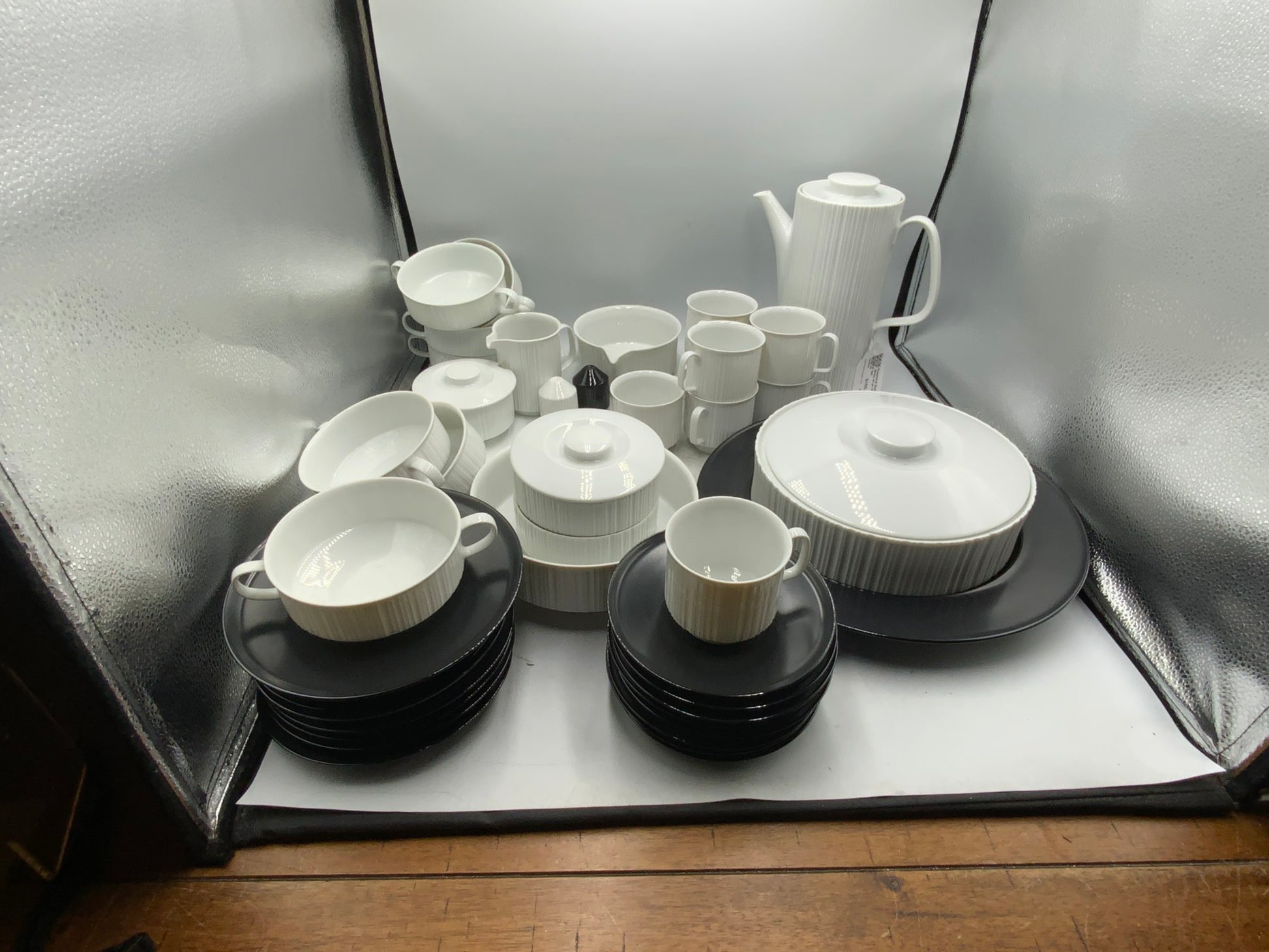 Rosenthal Black & White 45 pc Dish Set