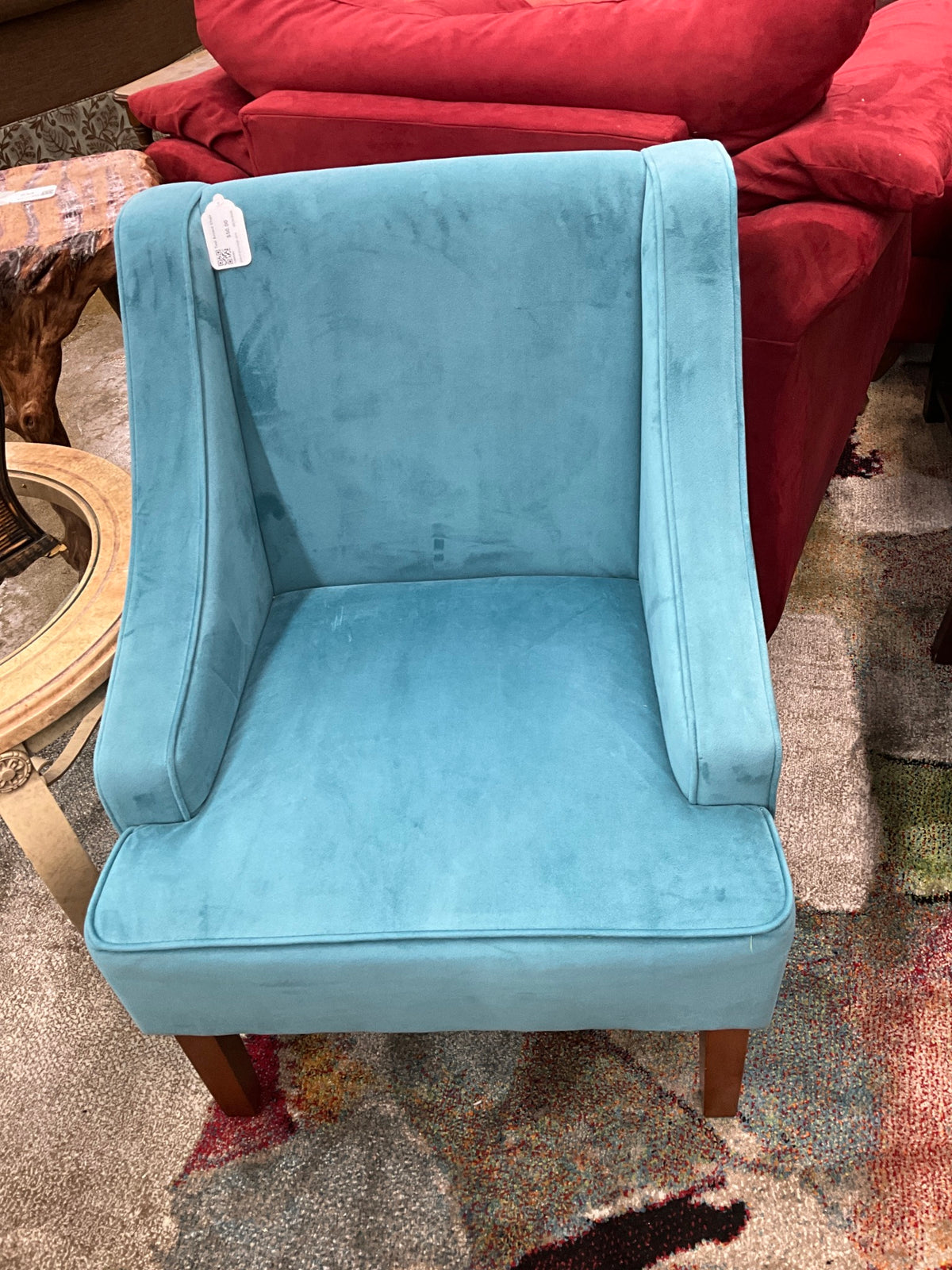 Teal Accent Chair