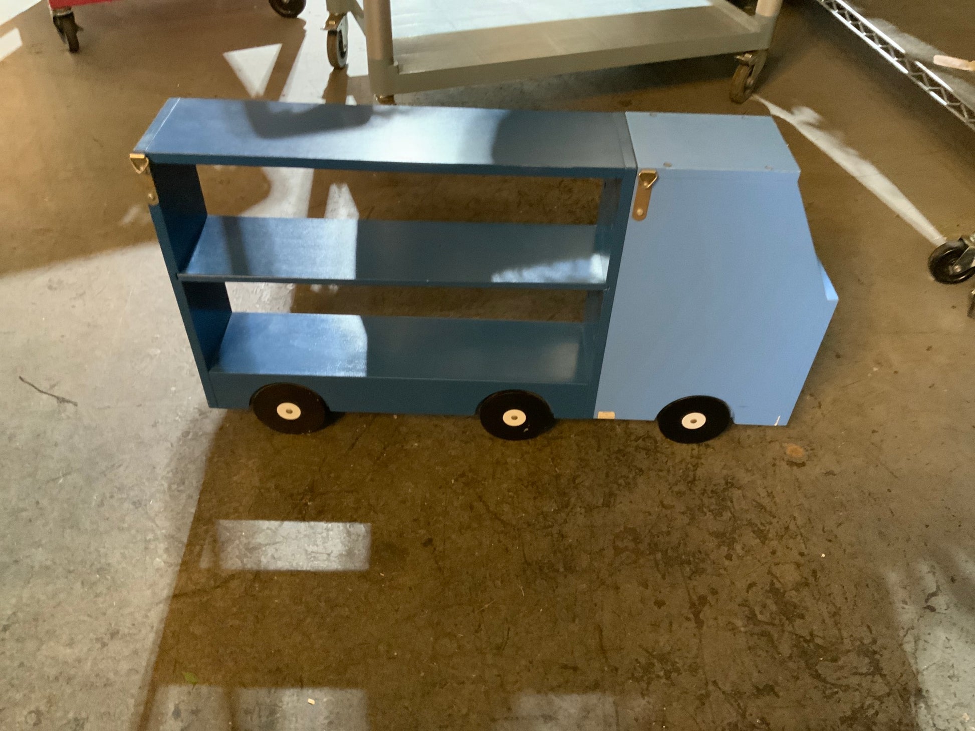 Truck Blue Shelf