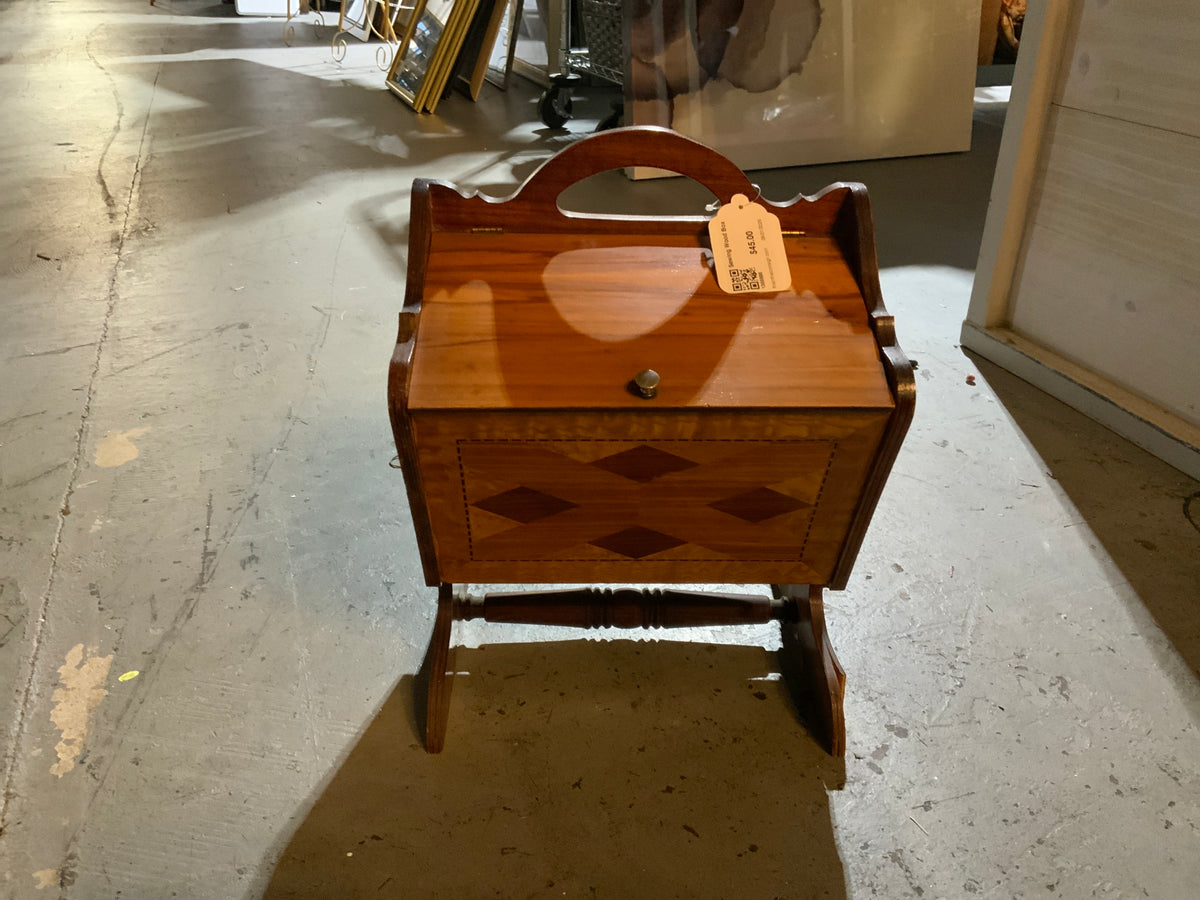 Sewing Wood Box