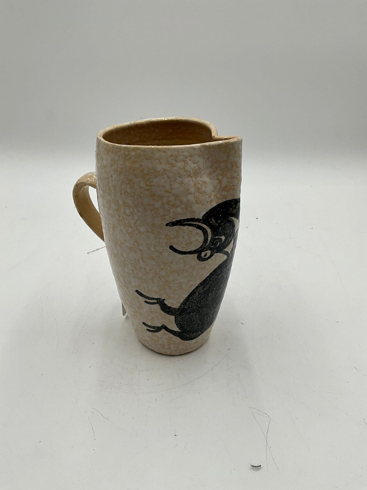 Vtg. Hand Painted Espana By Toledo Ceramic Pitcher