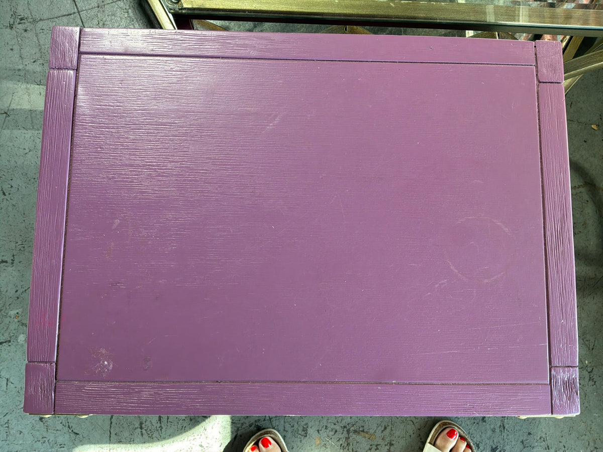 Purple Accent Table
