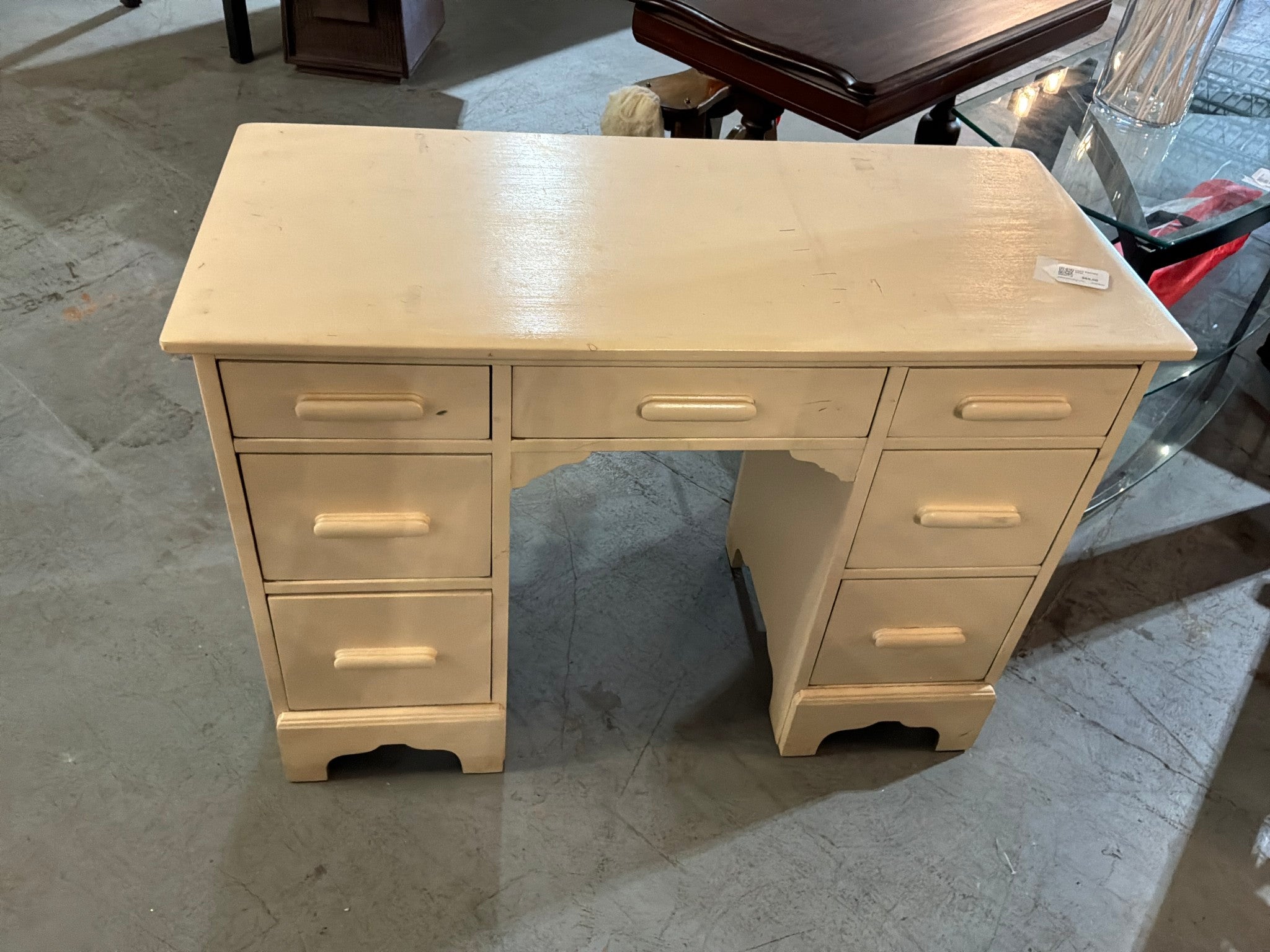Light Painted Desk