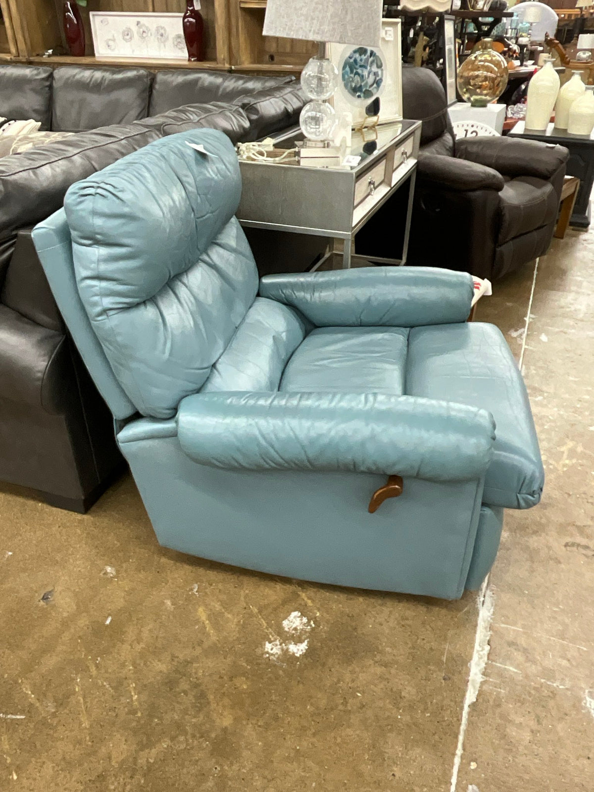 Blue Recliner