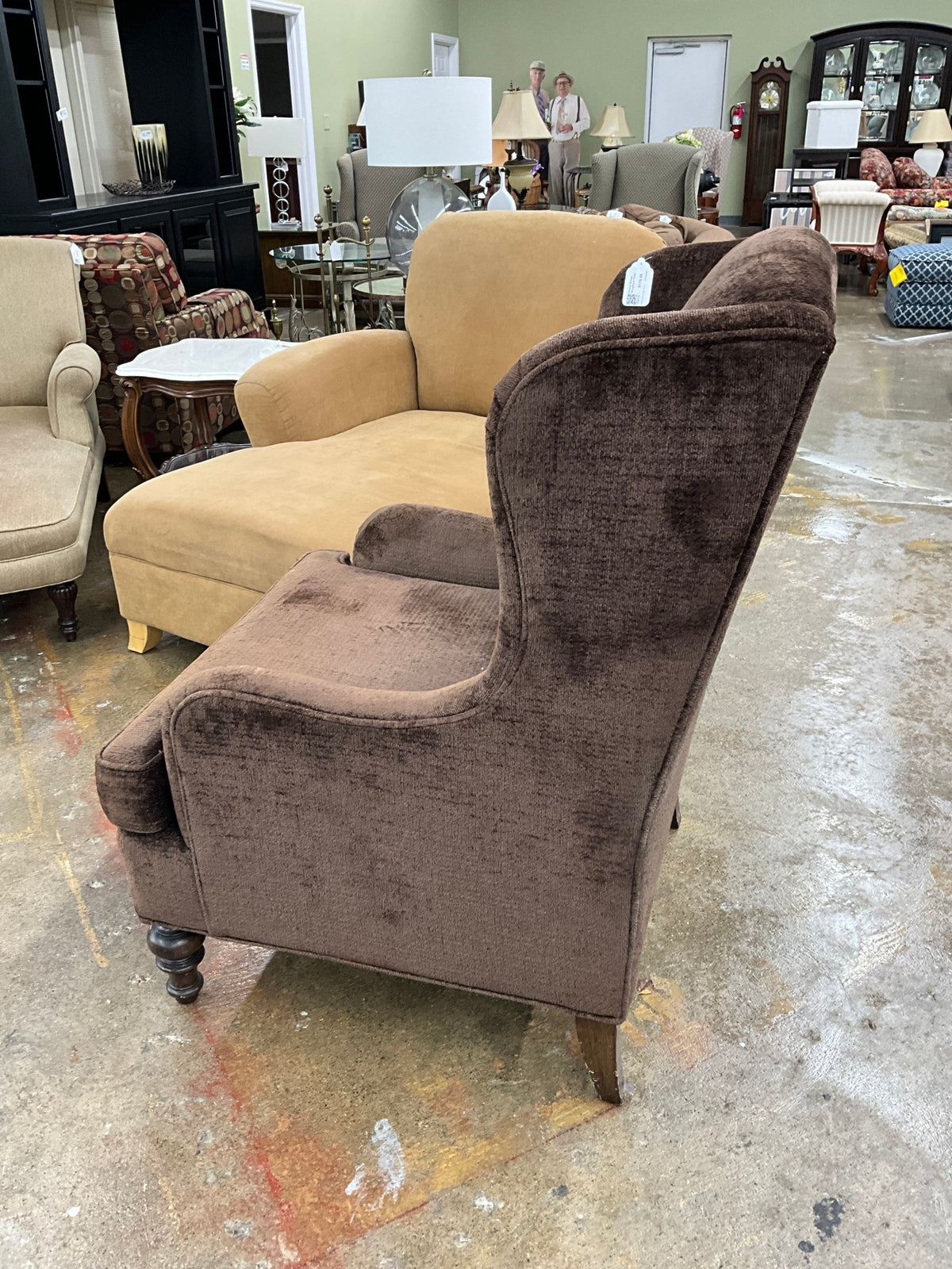 Drexel Brown WingBack Chair