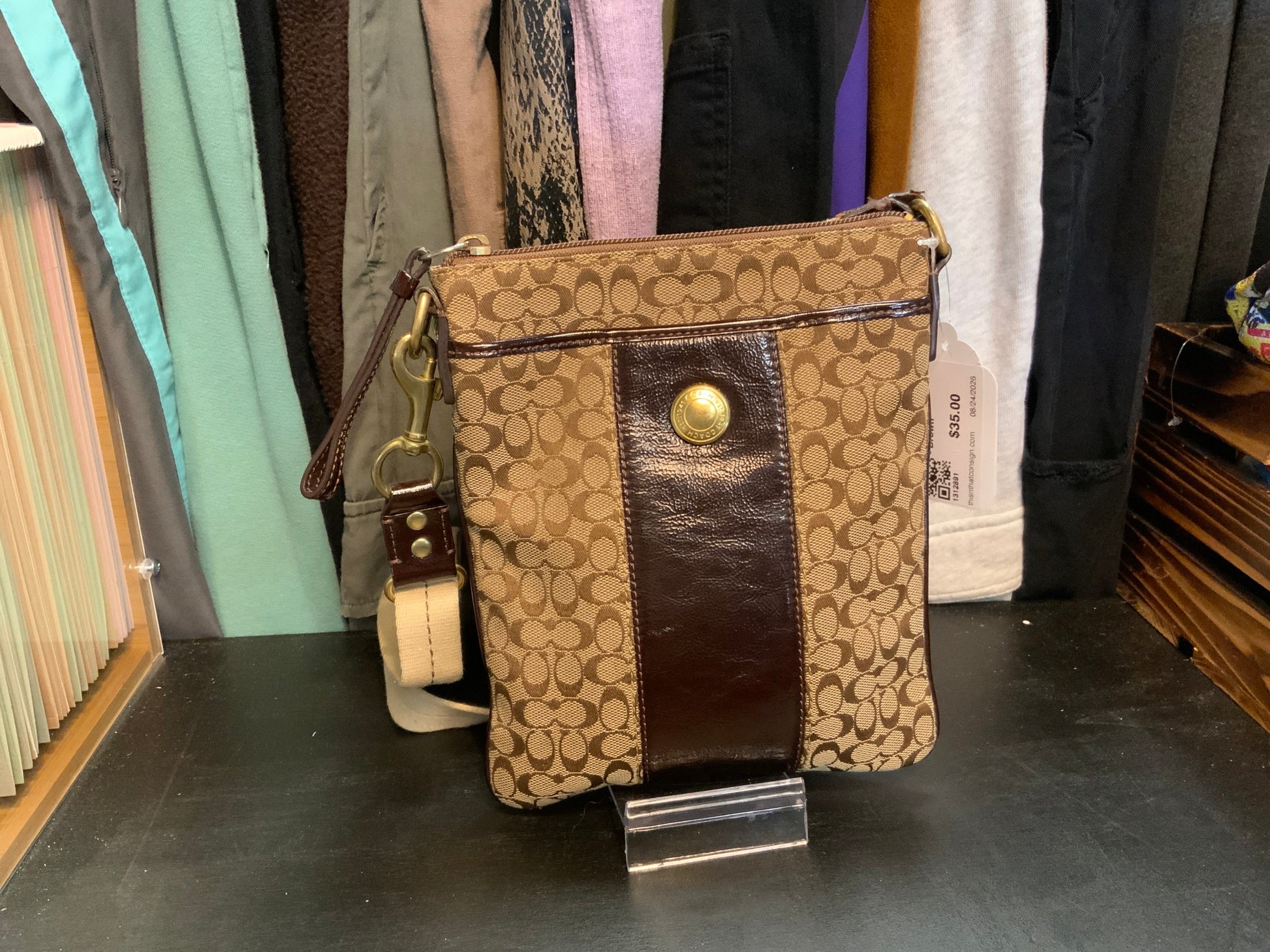 Coach Crossbody - Brown