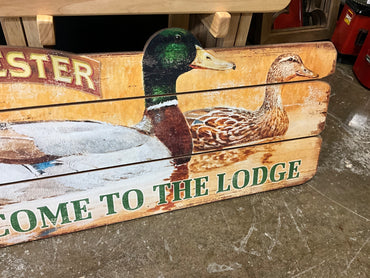Welcome To The Lodge Art