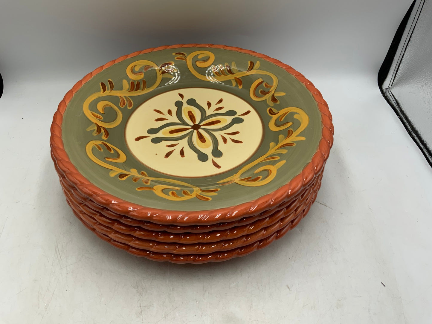 Artimino Tuscan Countryside Dinner Plates Set of 5