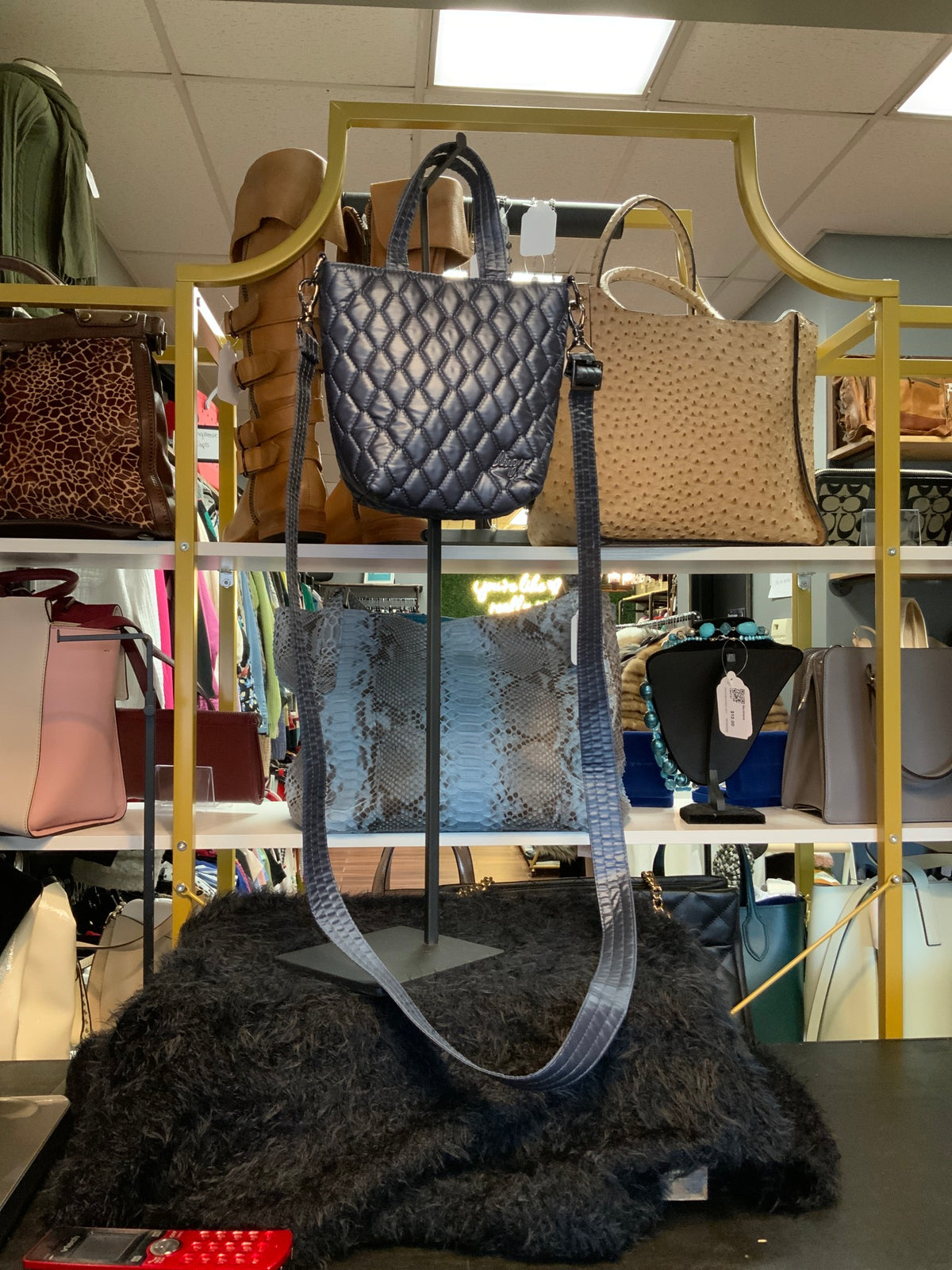 Lug Crossbody Blue
