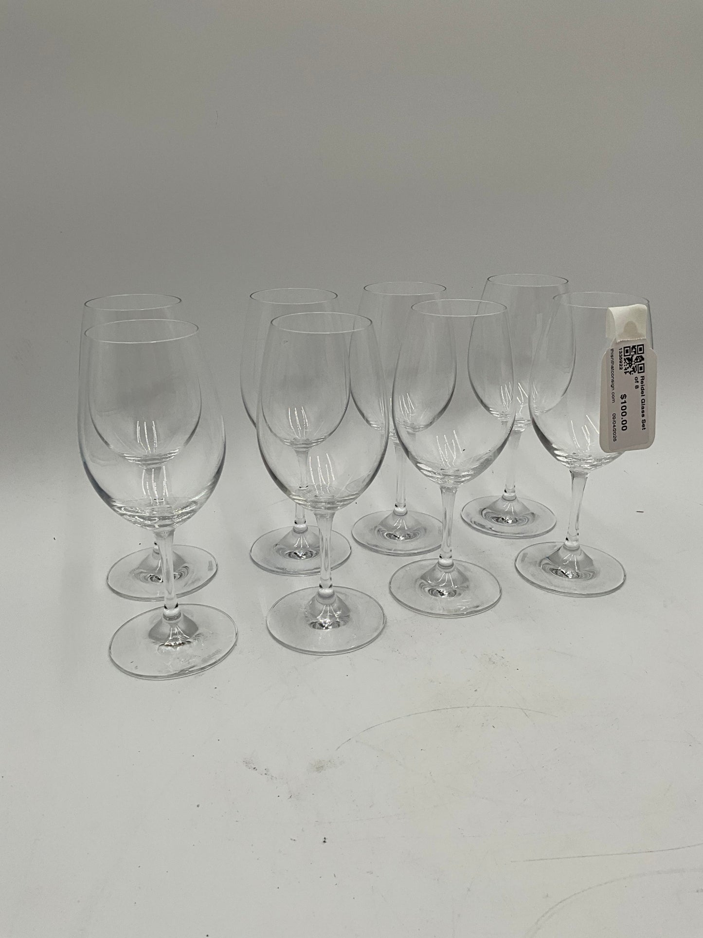 Reidel Glass Set of 8