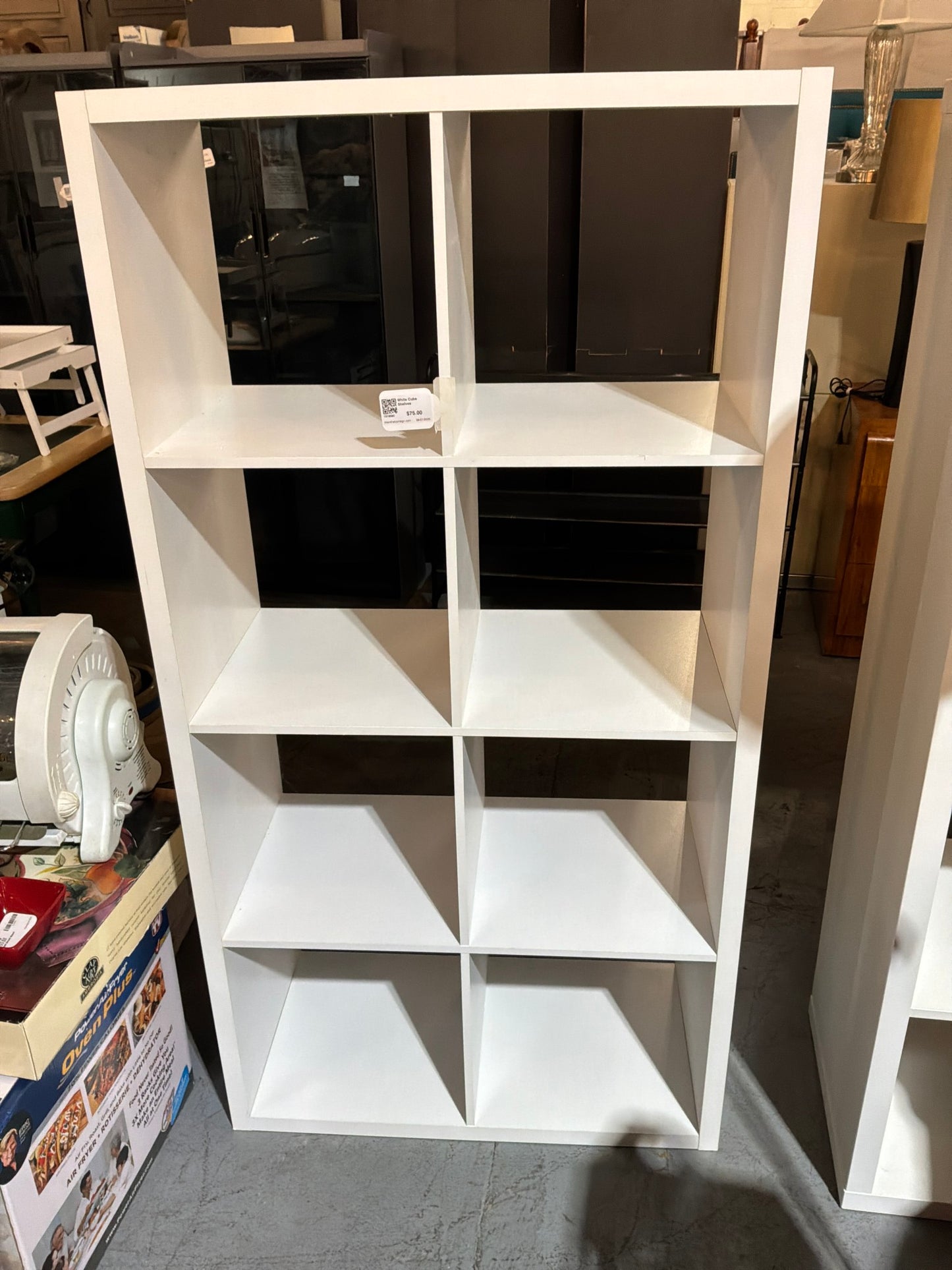 White Cube Shelves