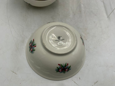 Pfaltzgraff Red Ribbon Set of 8 Bowls