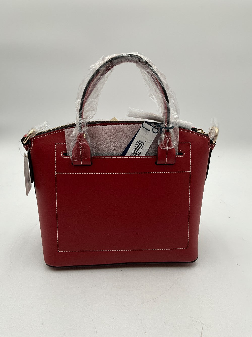 NWT! Dooney & Bourke Red Domed Satchel