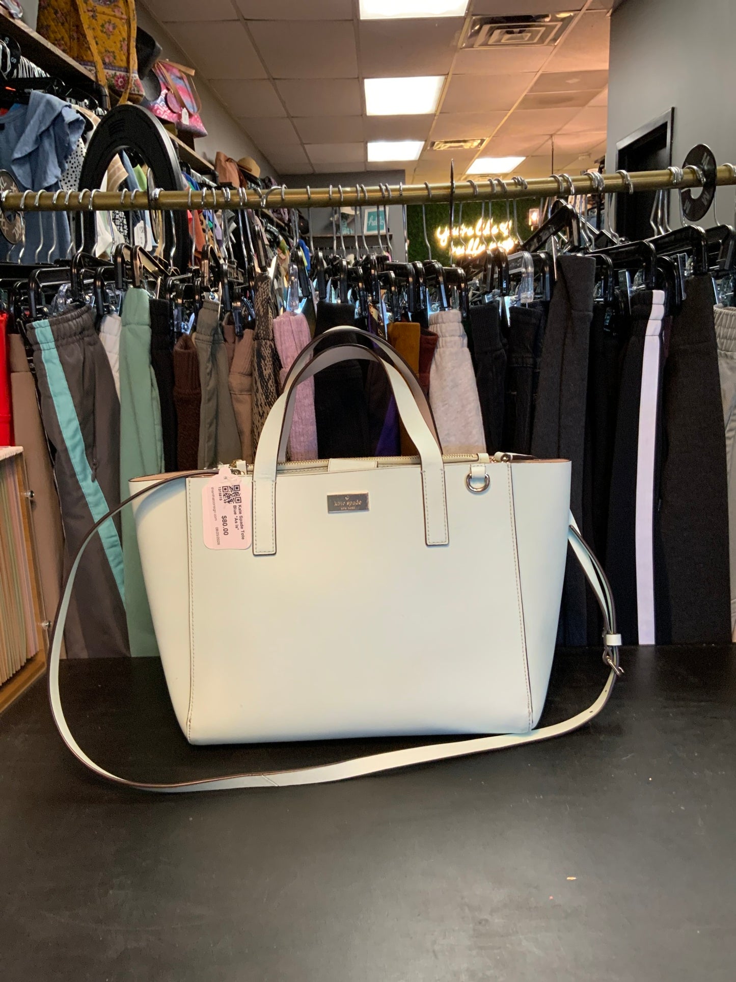 Kate Spade Tote Blue *As Is*