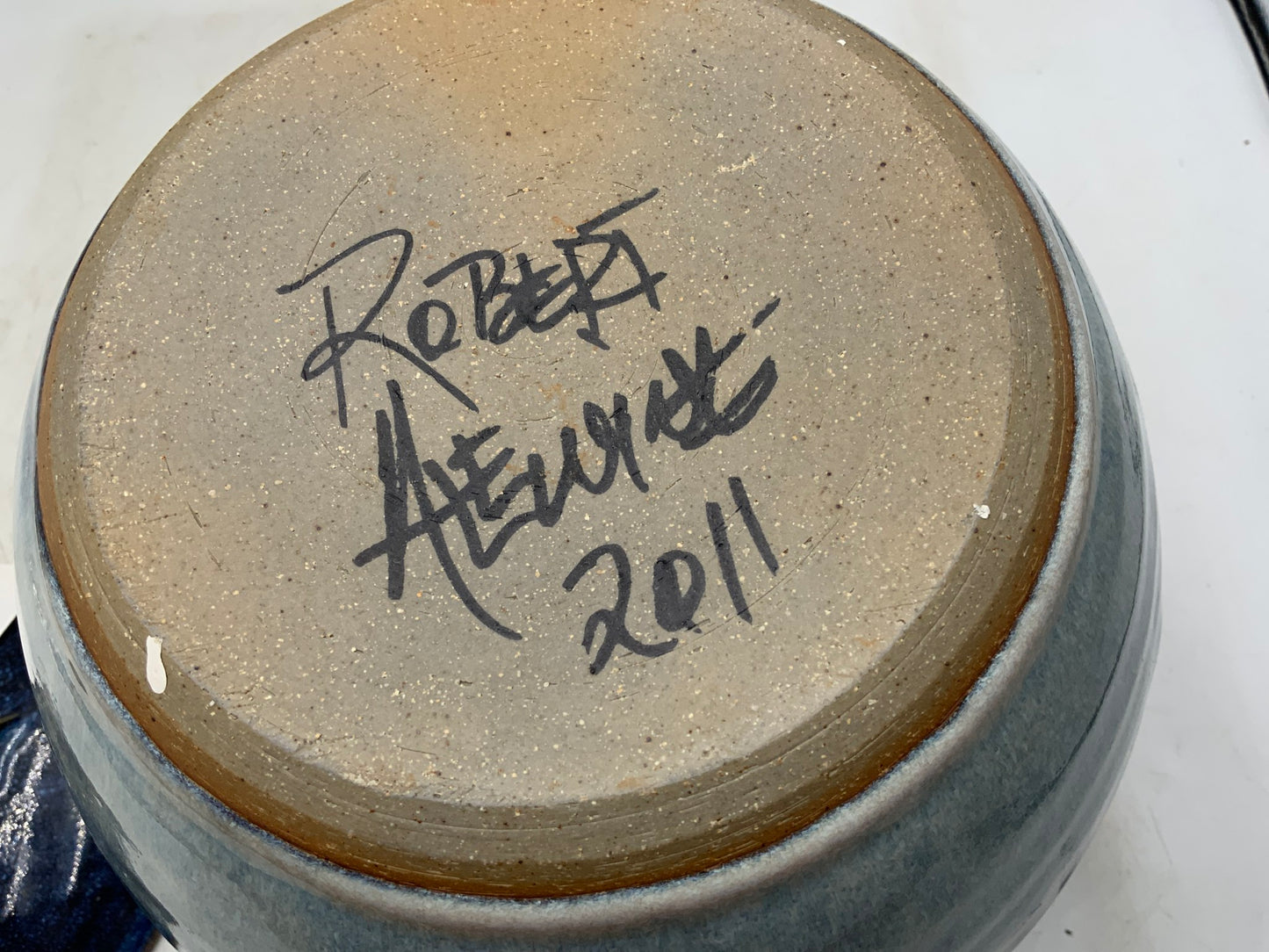 Robert Alewine Pottery Canister - Signed