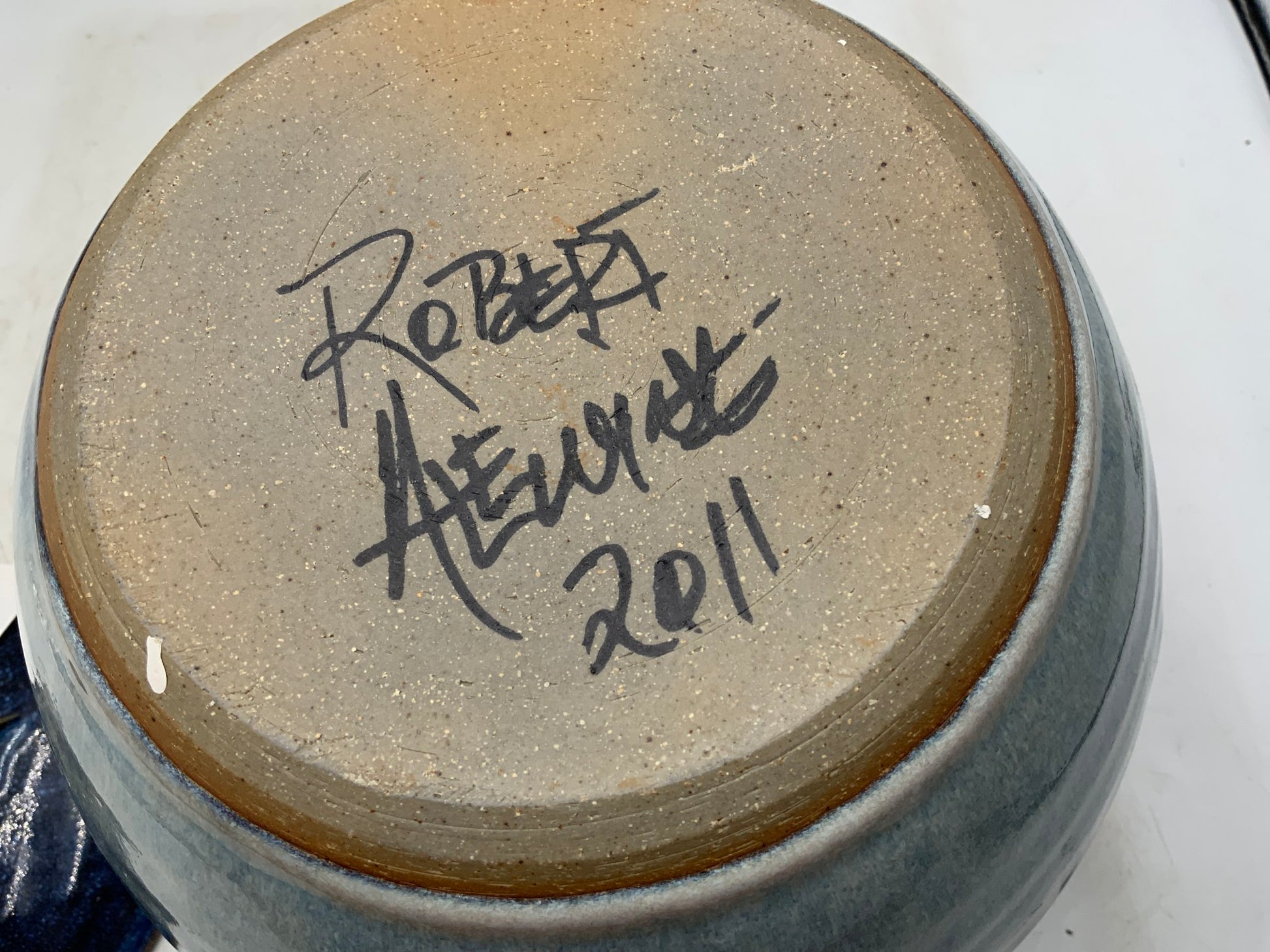 Robert Alewine Pottery Canister - Signed